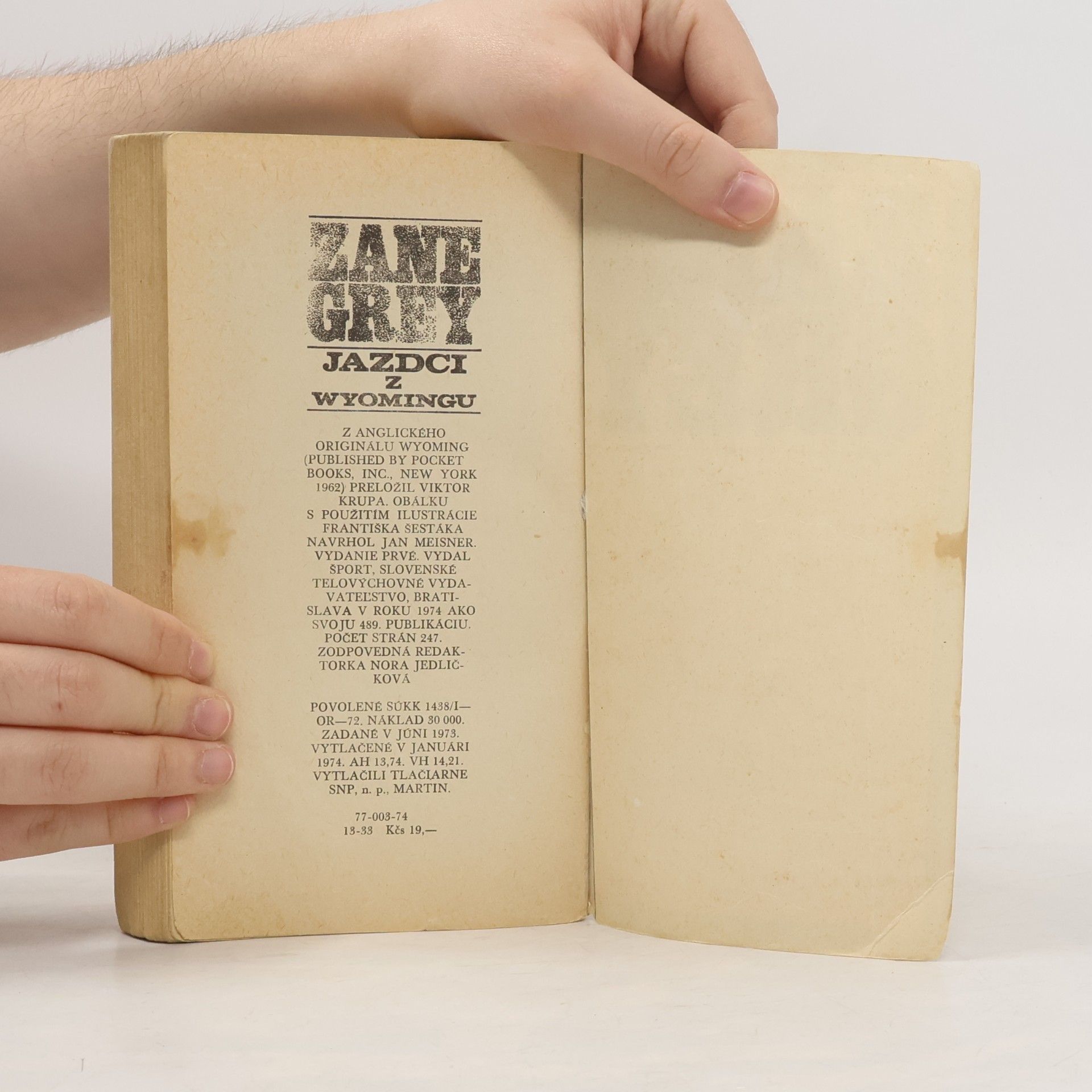 Zane Grey Jazdci z Wyomingu