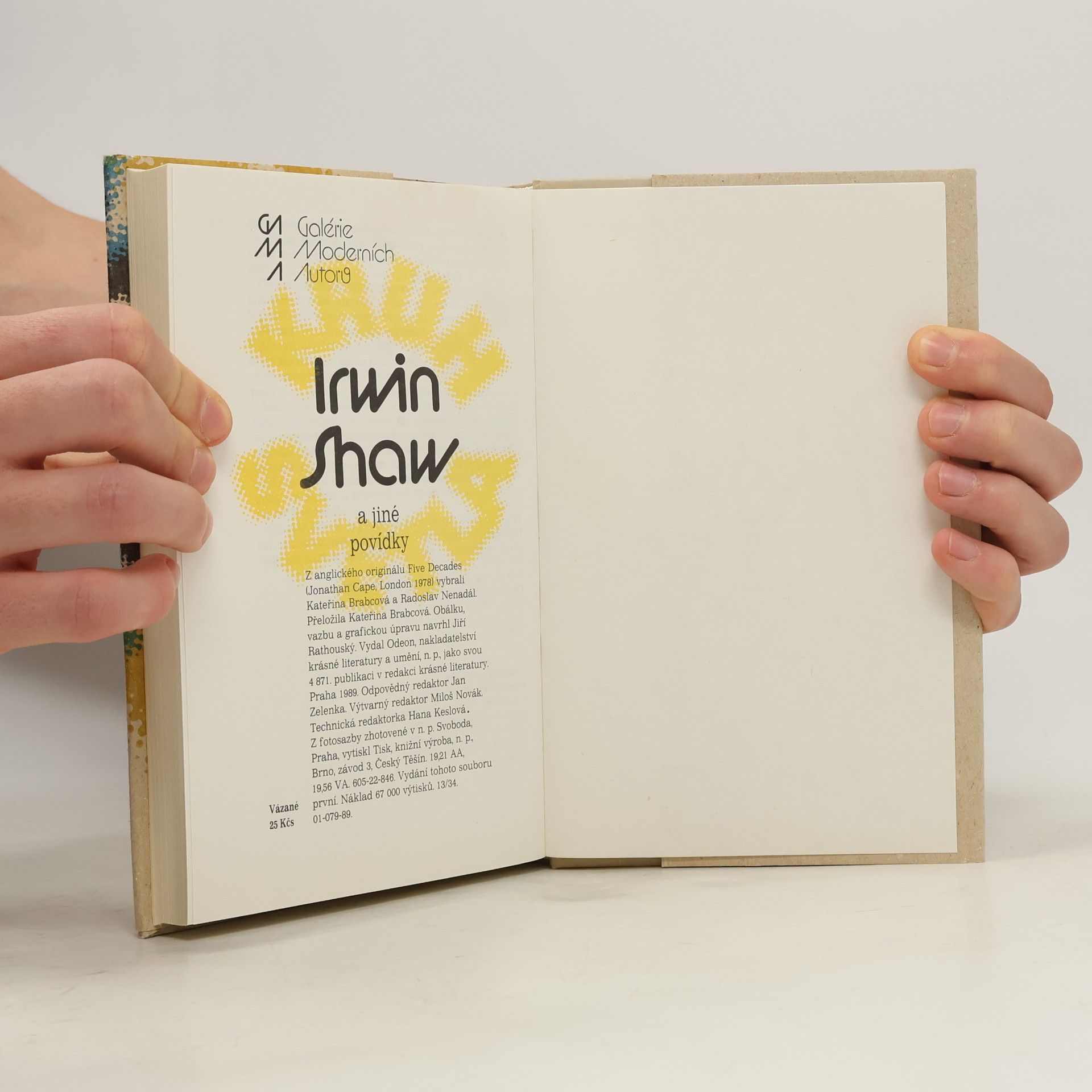 Irwin Shaw Kruh světla a jiné povídky