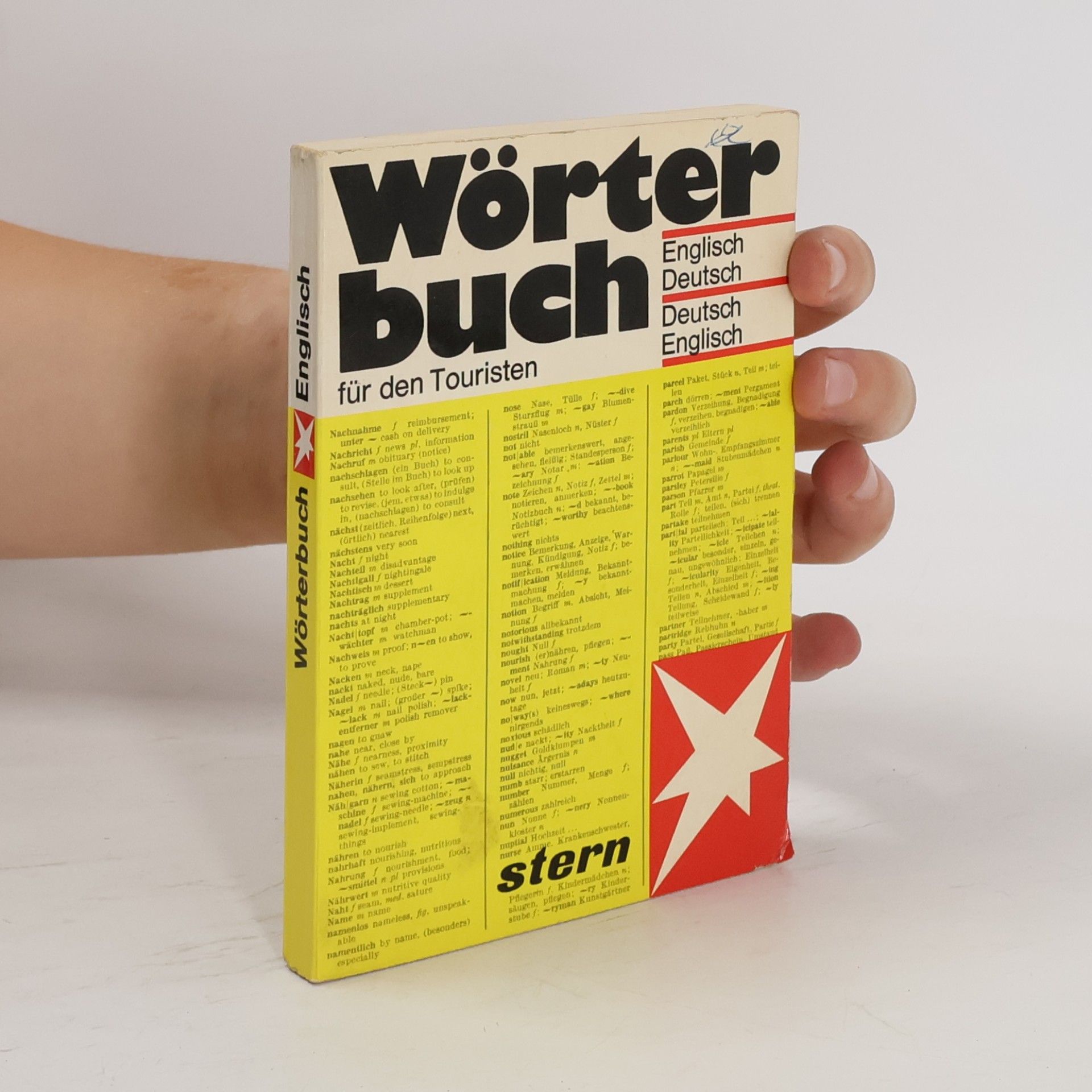 Autorenkollektiv Wörterbuch für den Touristen Englisch-Deutsch, Deutsch-Englisch