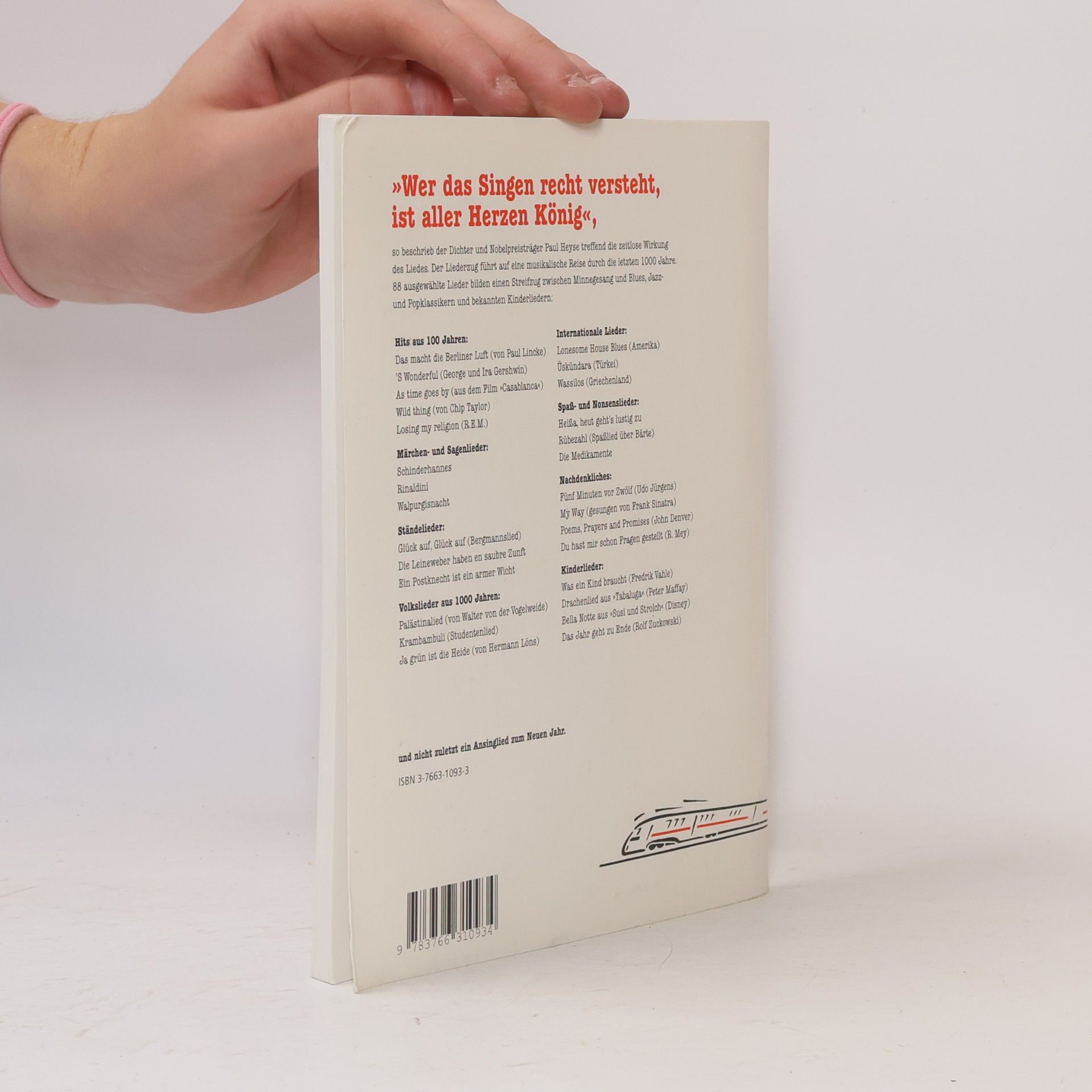 Beate Dapper Liederbuch 13. Liederzug