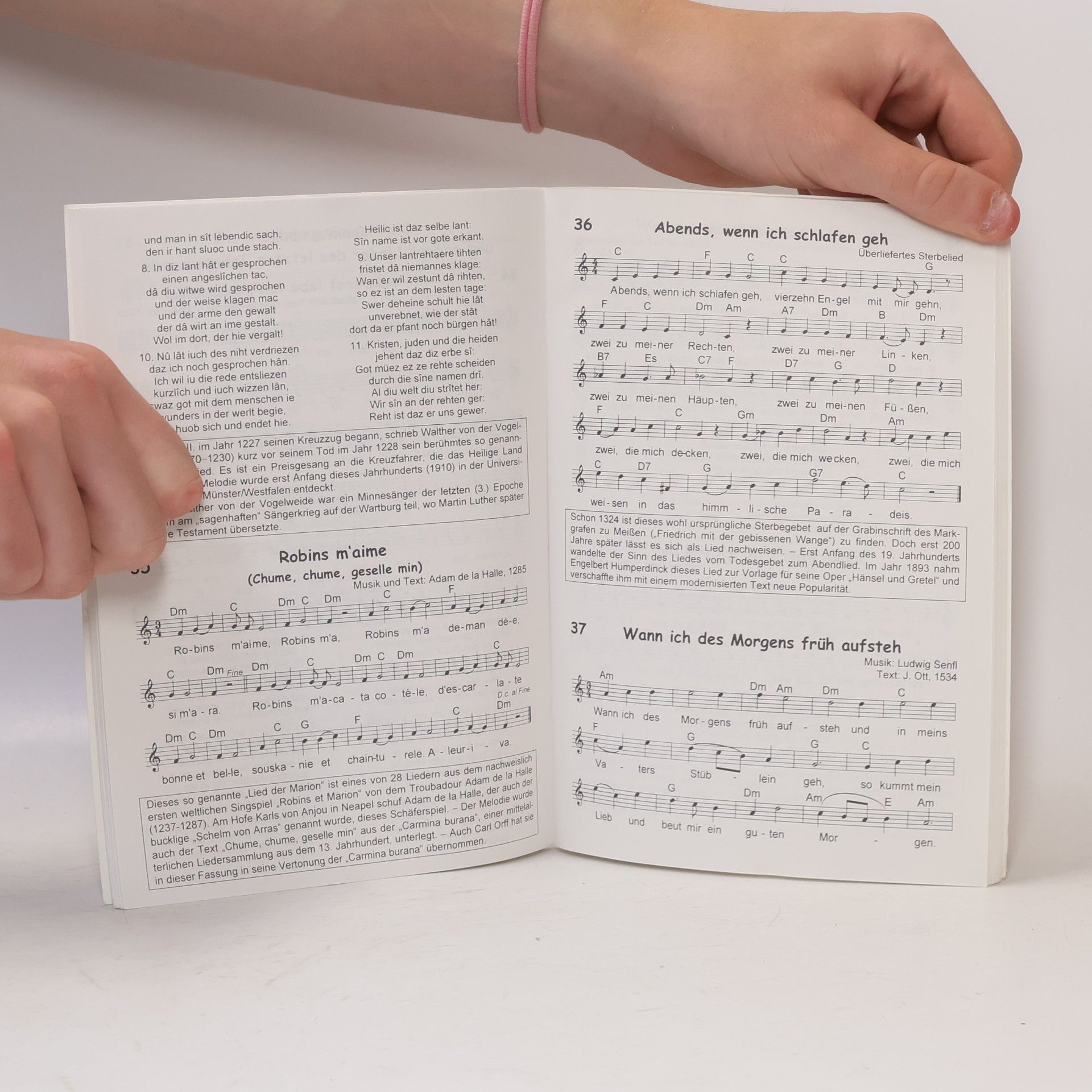 Beate Dapper Liederbuch 13. Liederzug