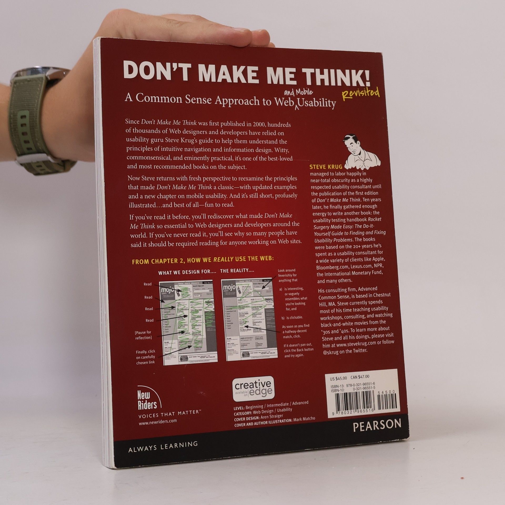 Steve Krug Don't make me think, revisited: A common sense approach to web usability