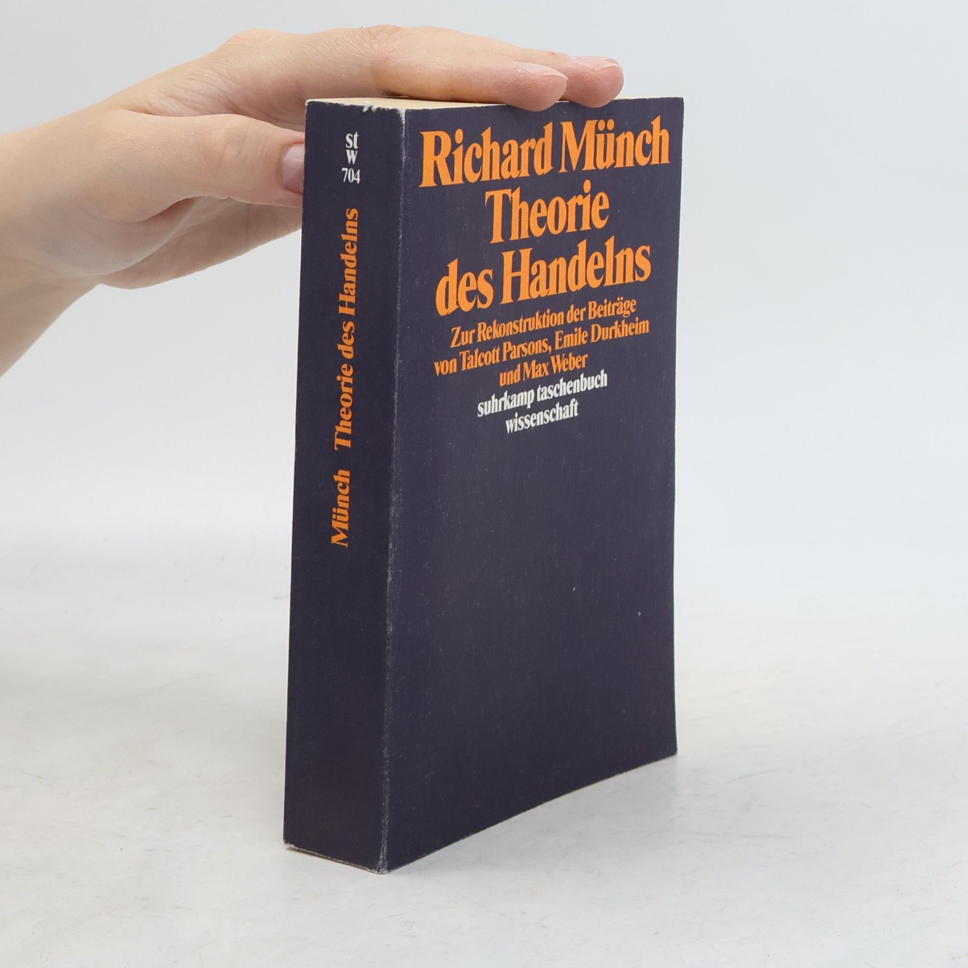 Richard Münch Suhrkamp Taschenbuch Wissenschaft - 704: Theorie des Handelns