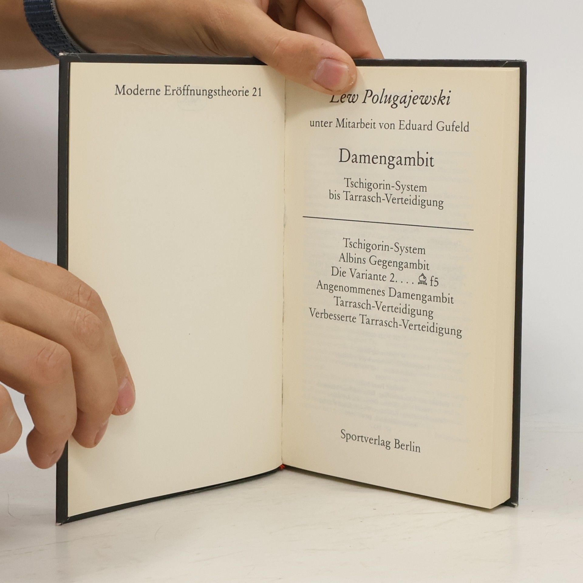 Lew Abramowitsch Polugajewski Damengambit