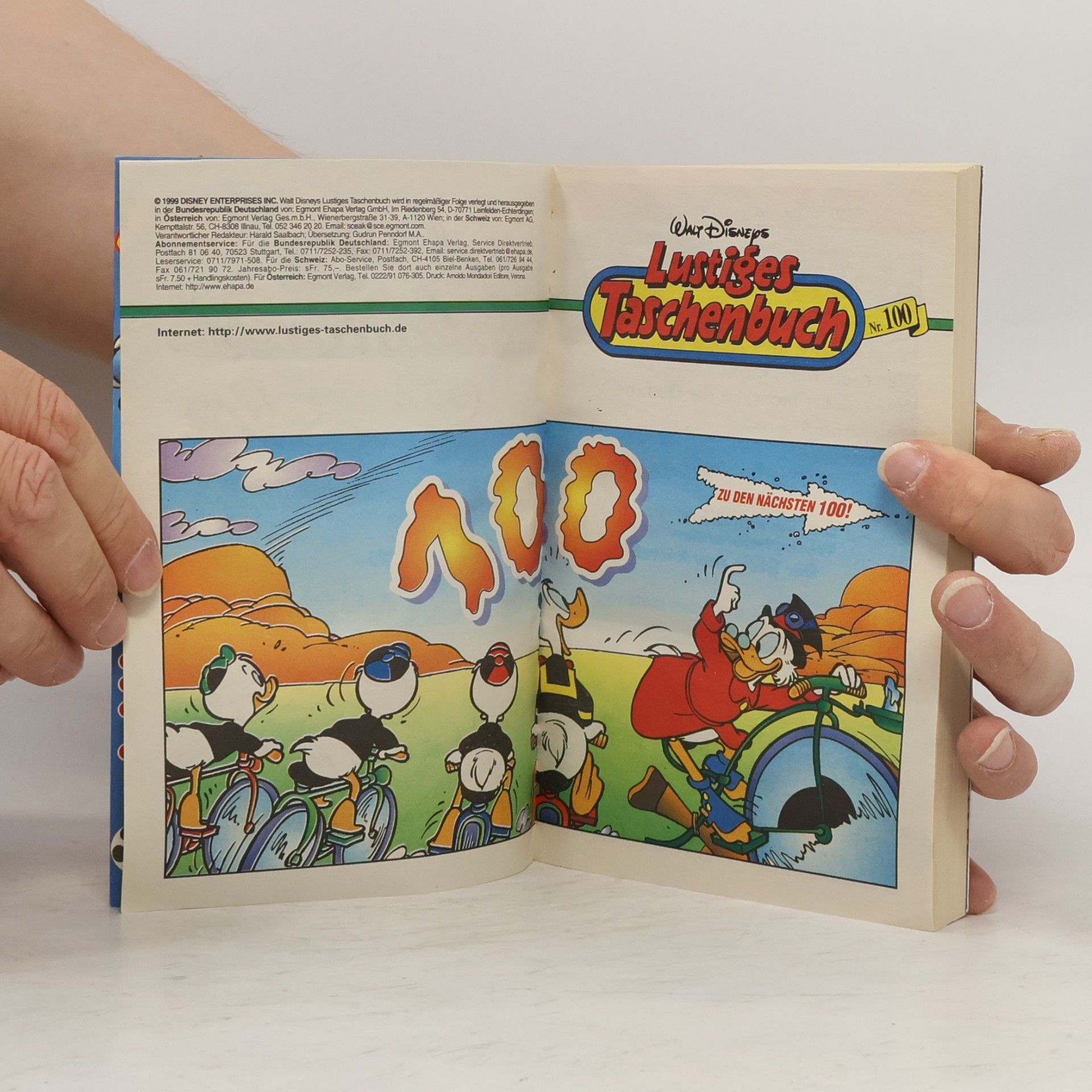 Walt Disney Lustiges Taschenbuch 100 Jubiläums-Ausgabe