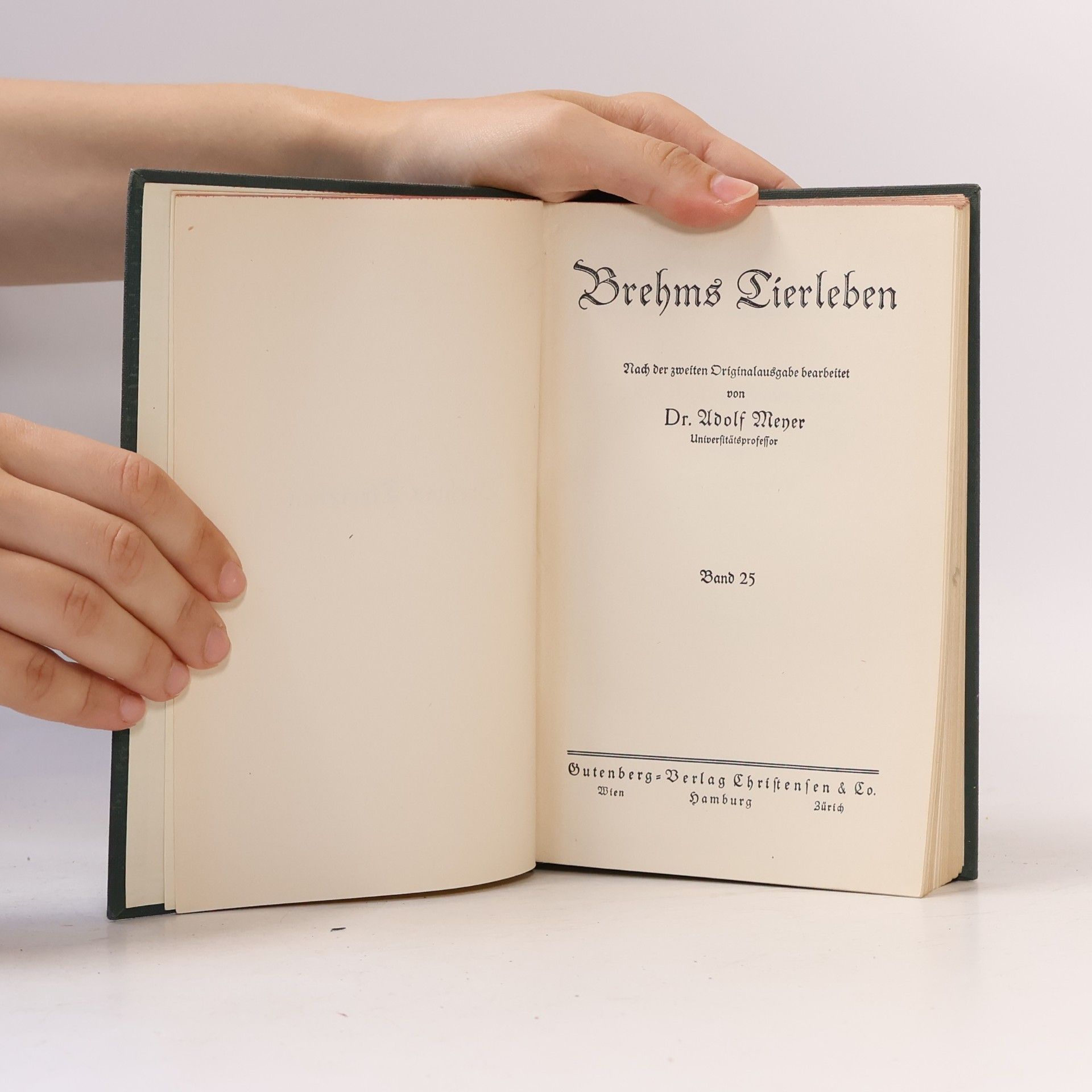 Adolf Meyer Brehms Tierleben 25