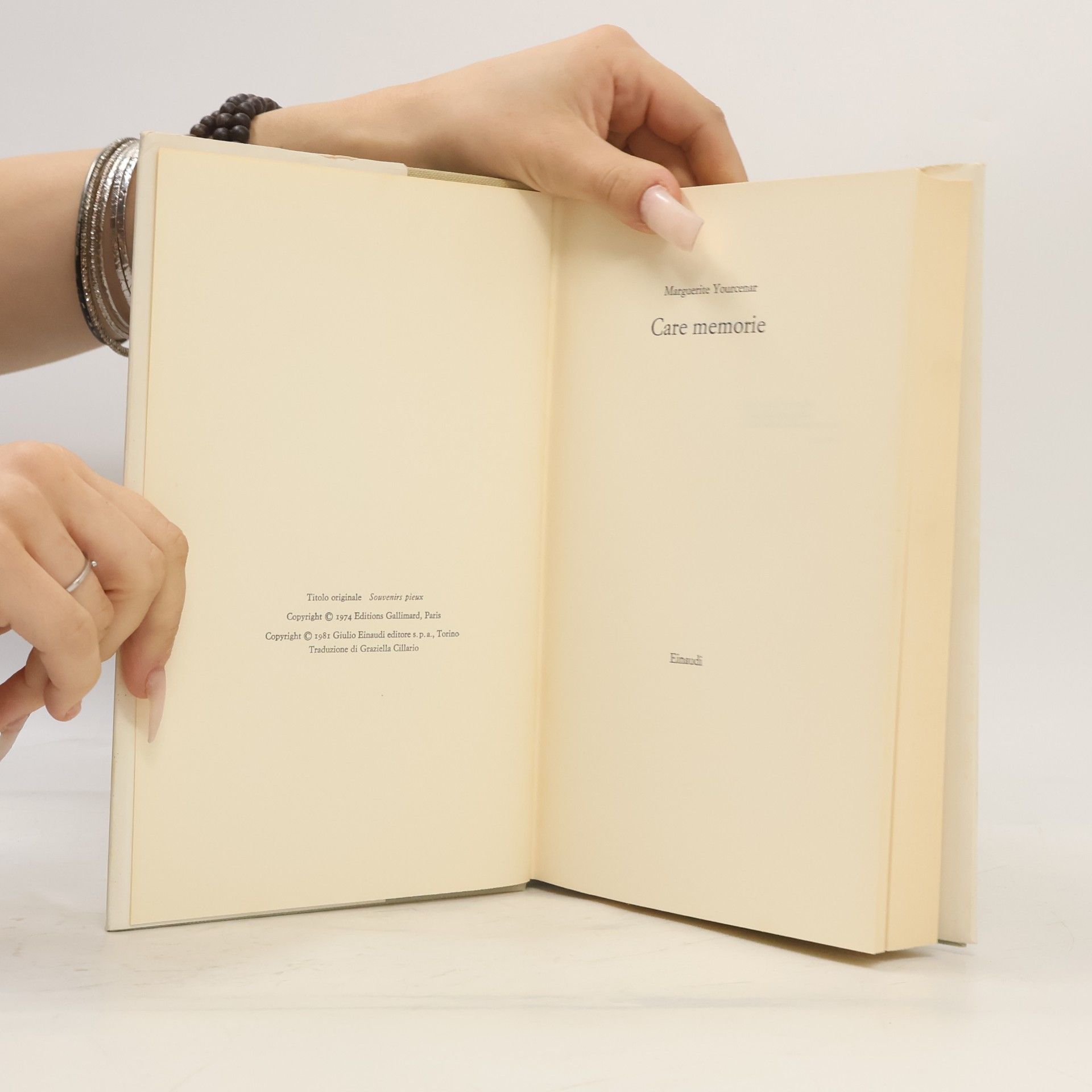 Marguerite Yourcenar Care memorie