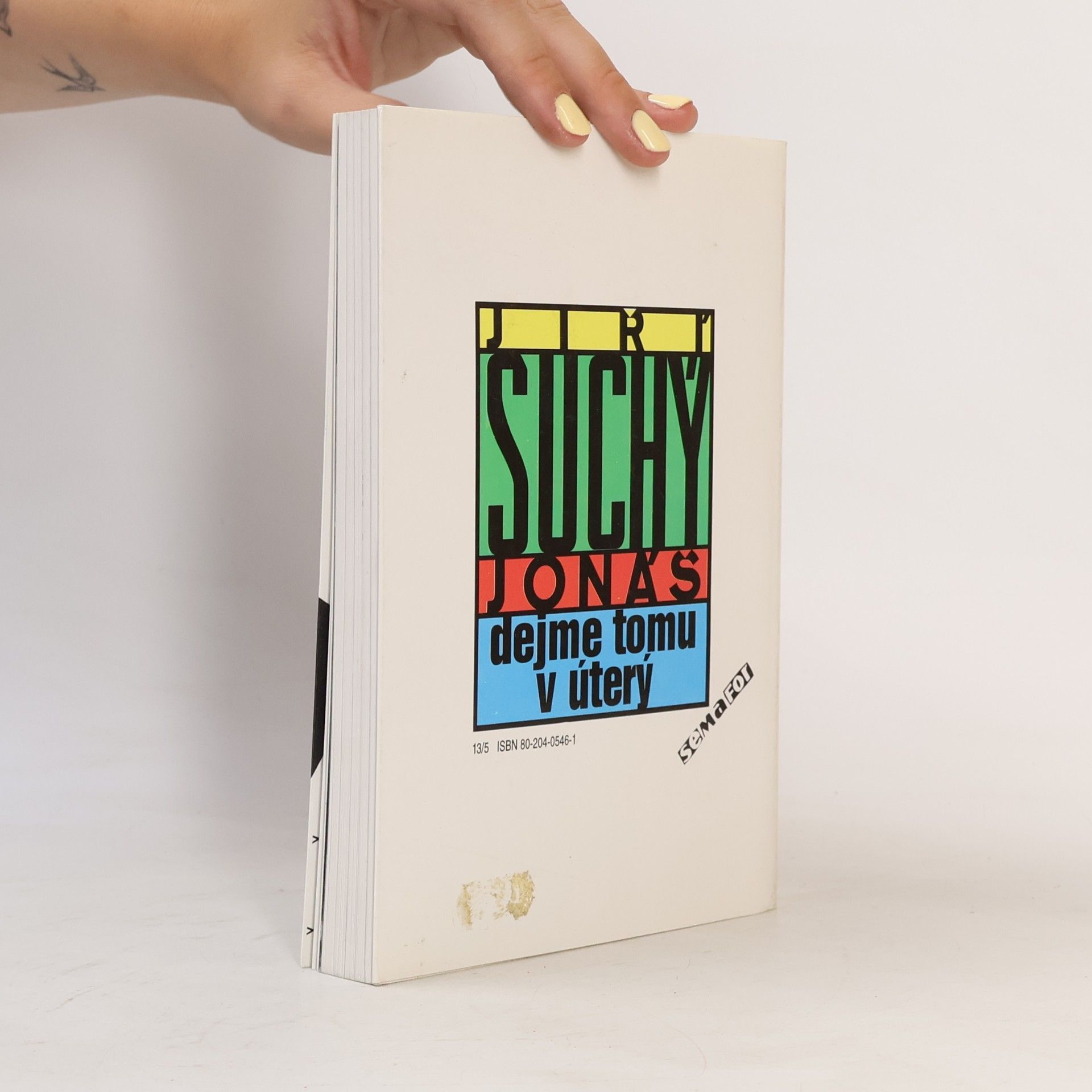 Jiří Suchý Jonáš dejme tomu v úterý a jiné hry ze Semaforu