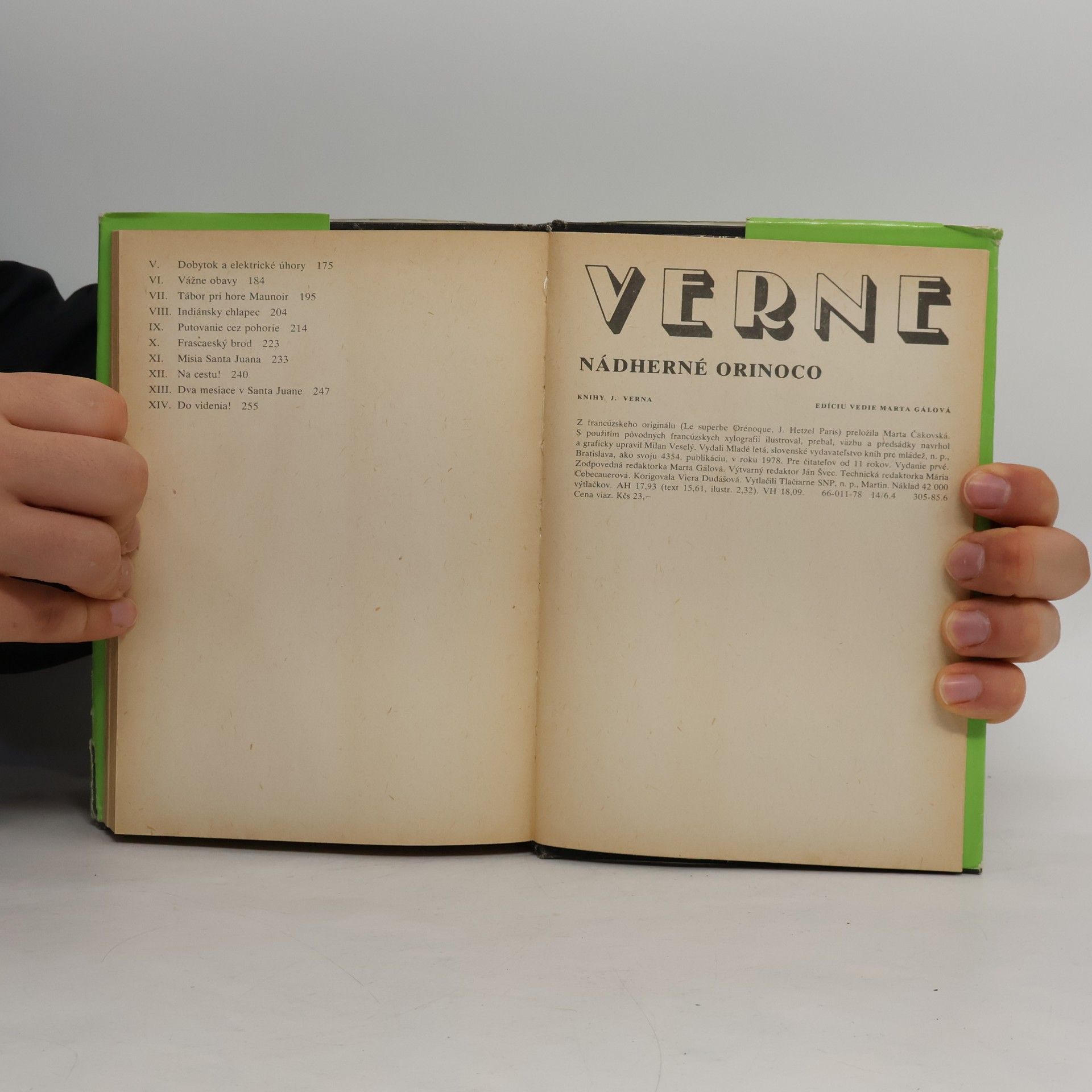 Jules Verne Nádherné Orinoco