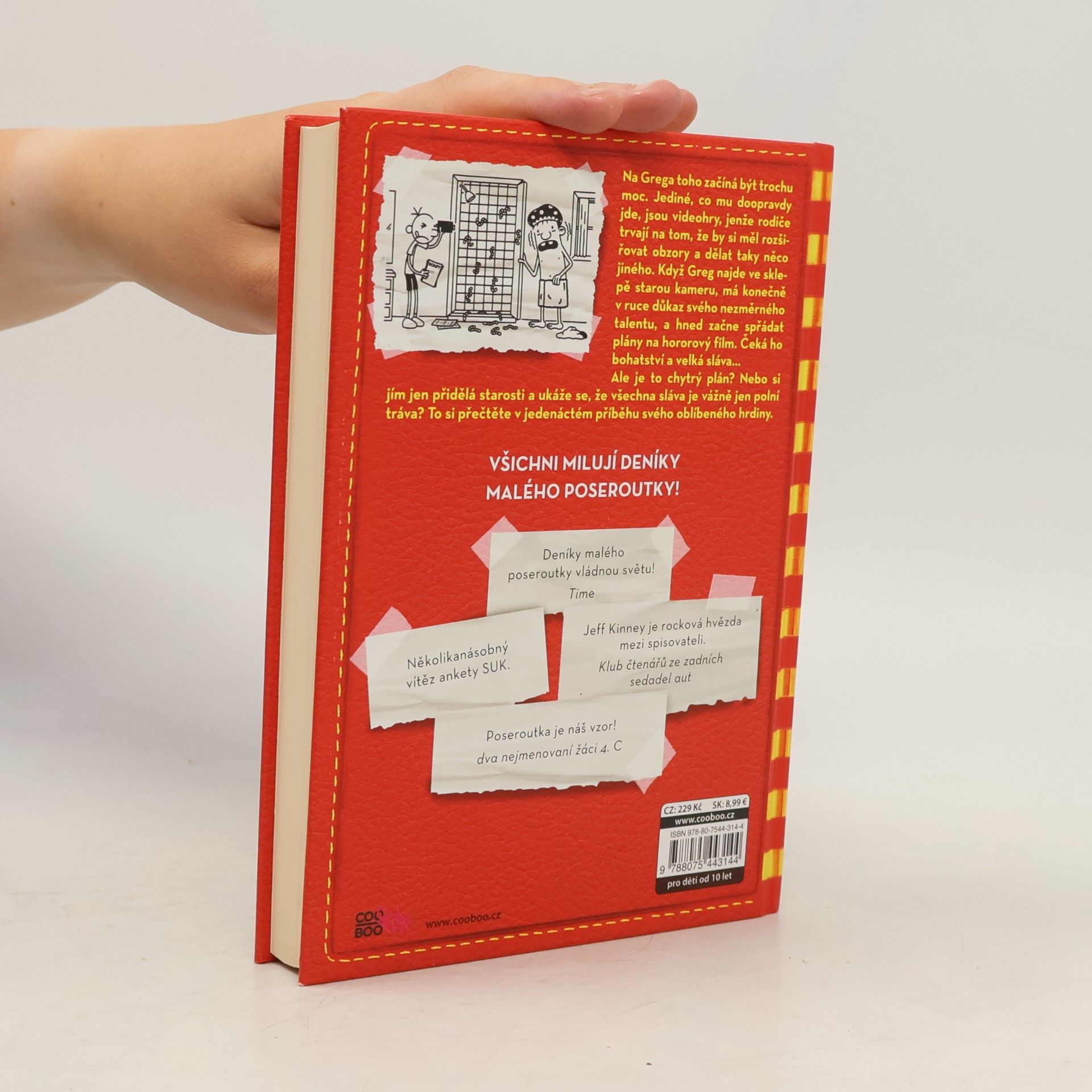 Jeff Kinney Deník malého poseroutky 11. Všechna sláva...