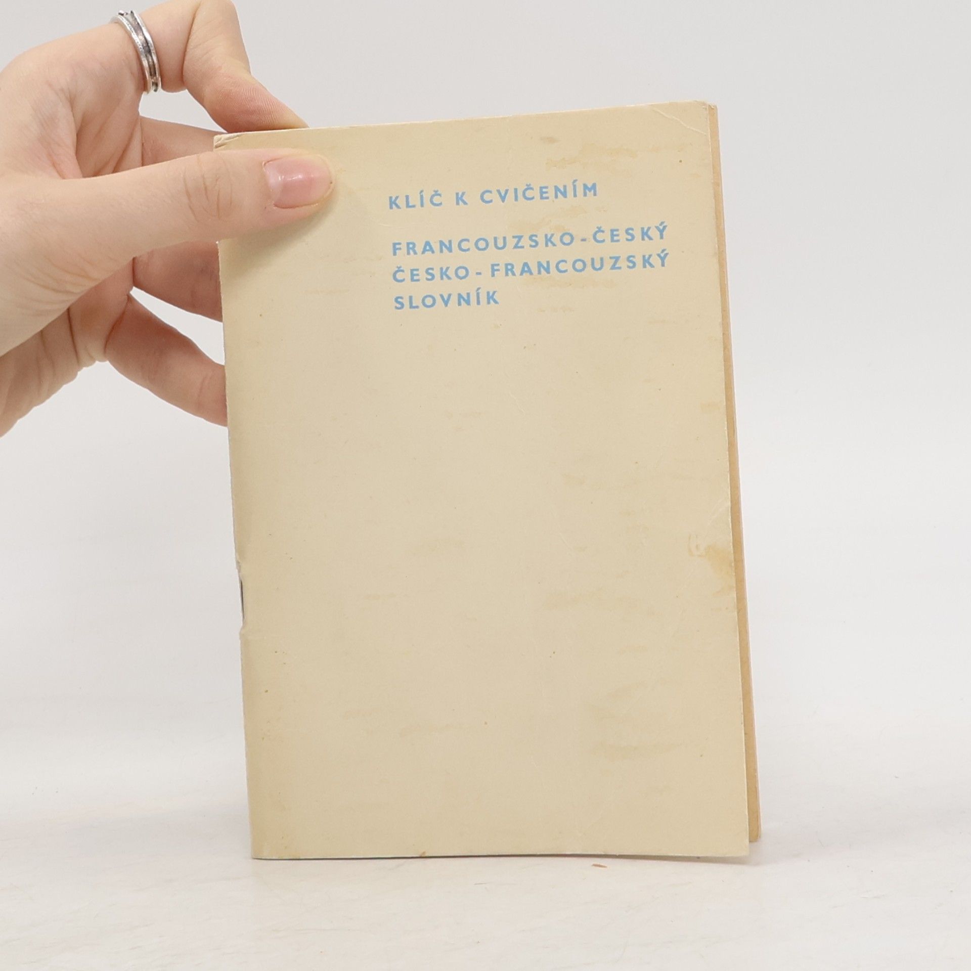 Collectif d'auteurs Klíč k cvičením. Francouzsko-český. Česko-francouzský slovník