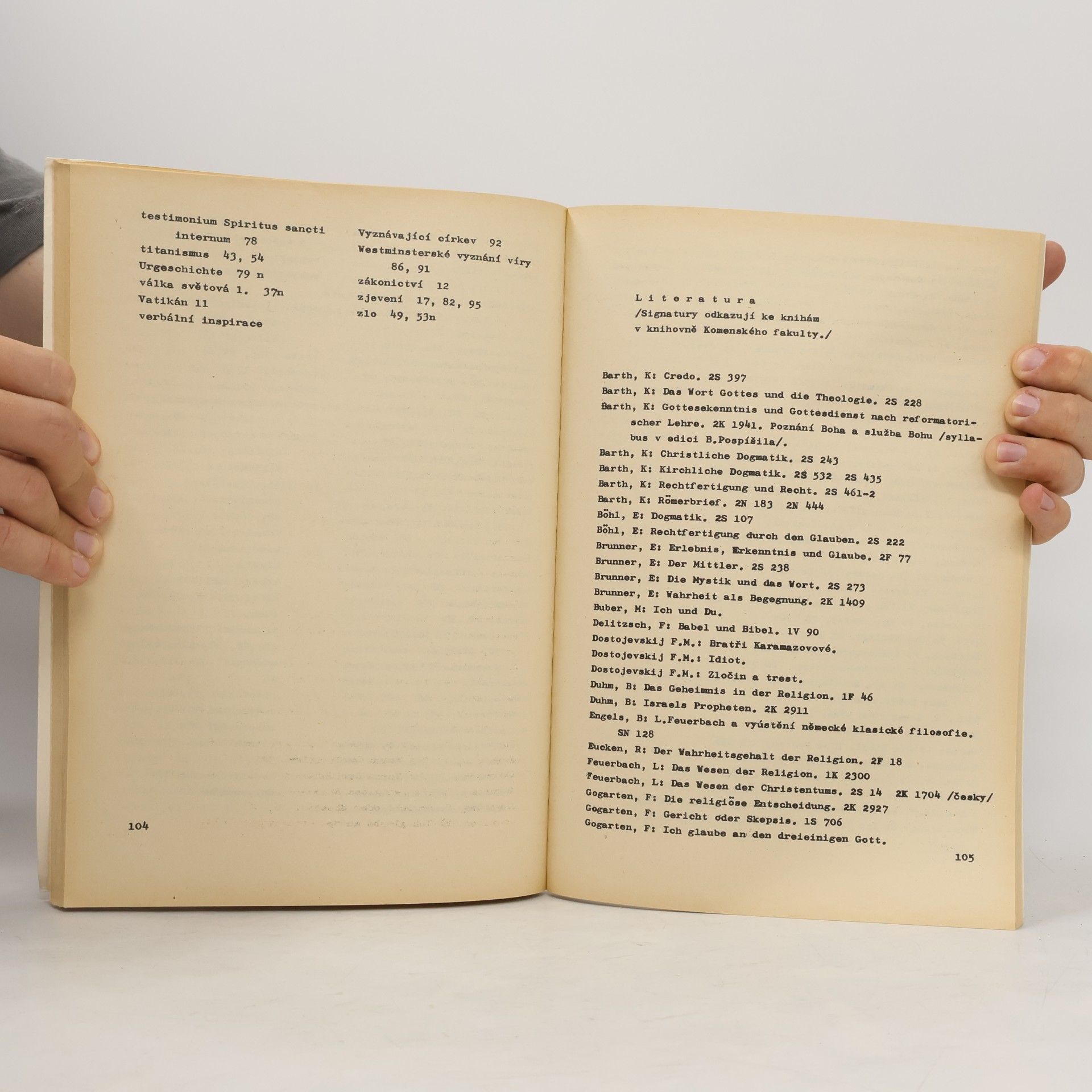 Josef Hromádka Přelom v protestantské teologii ; Fragment etiky