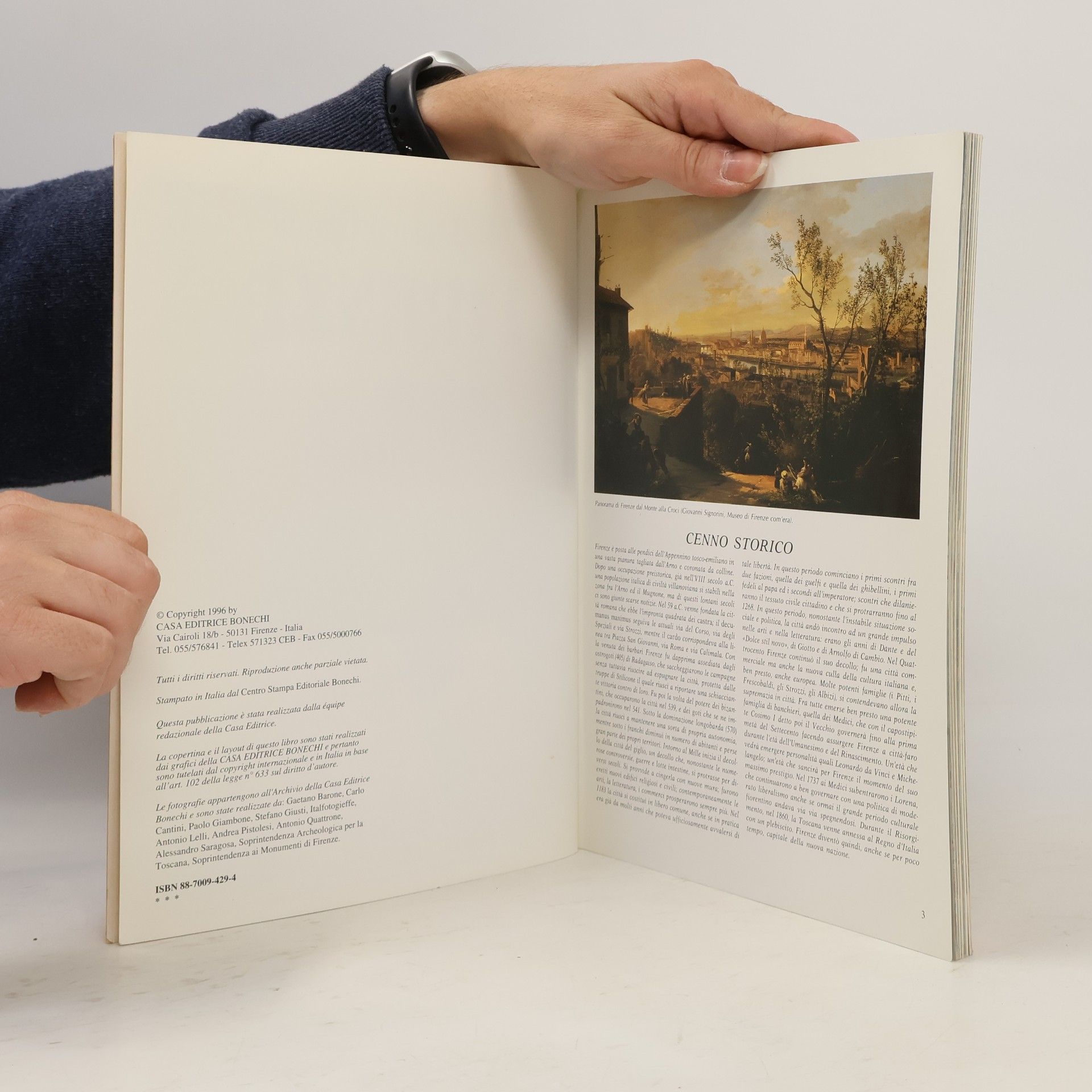 Bonechi Il libro d'oro di Firenze