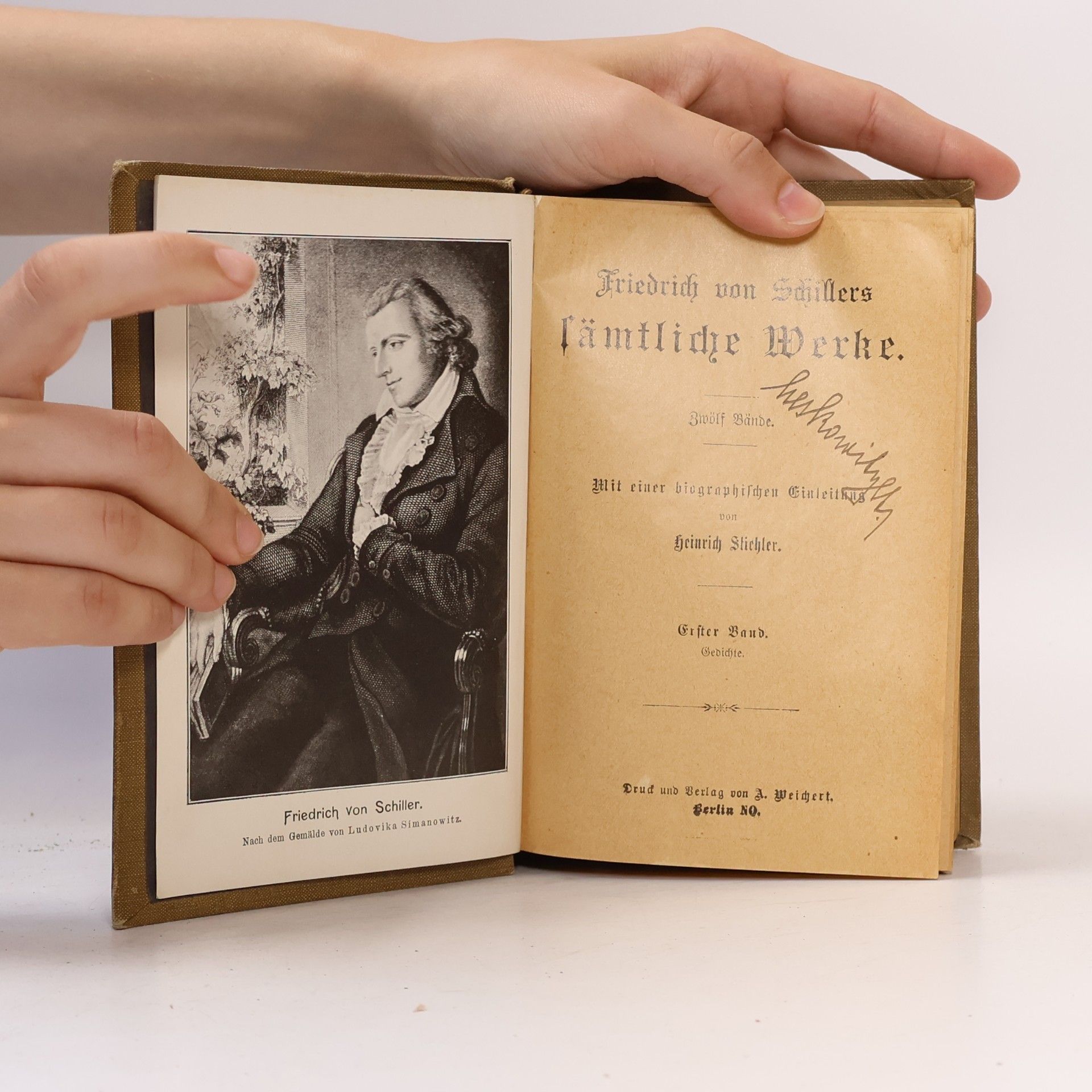 Friedrich Schiller Sämtliche Werke 1