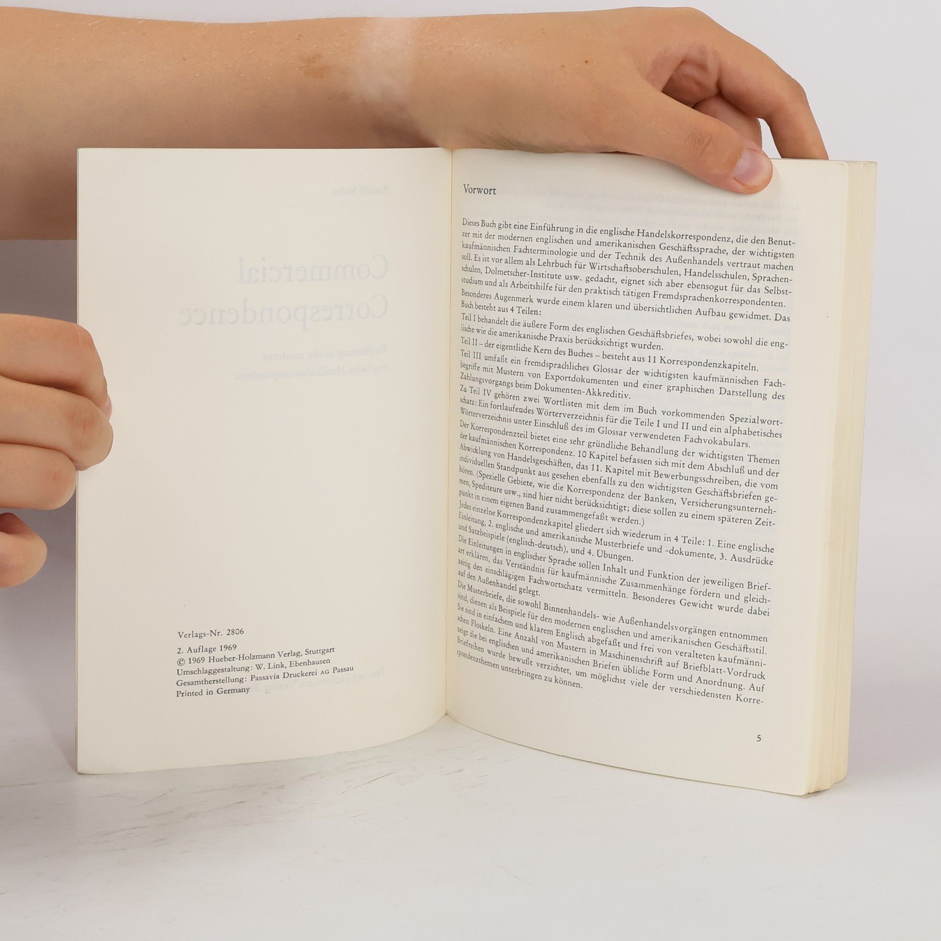 Rudolf Sachs Commercial Correspondence