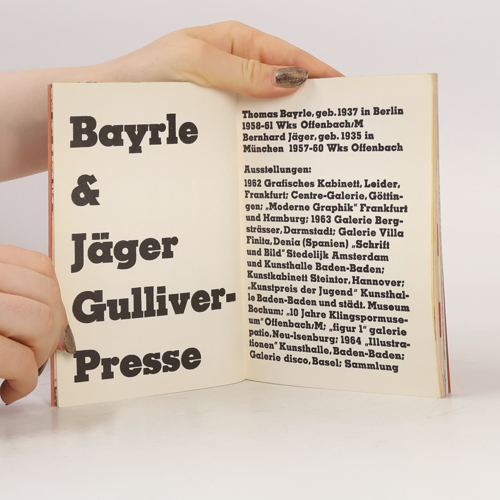 Autorenkollektiv Bayrle & Jäger Gulliverpresse