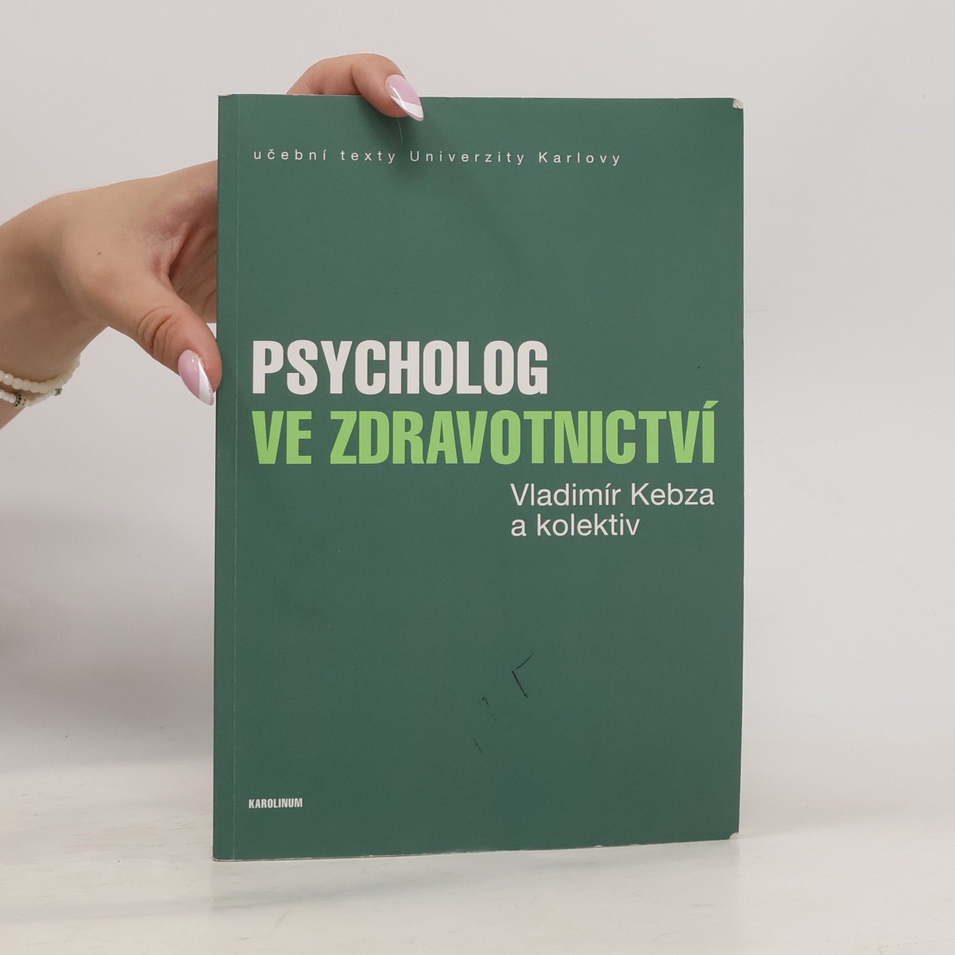 Vladimír Kebza Psycholog ve zdravotnictví