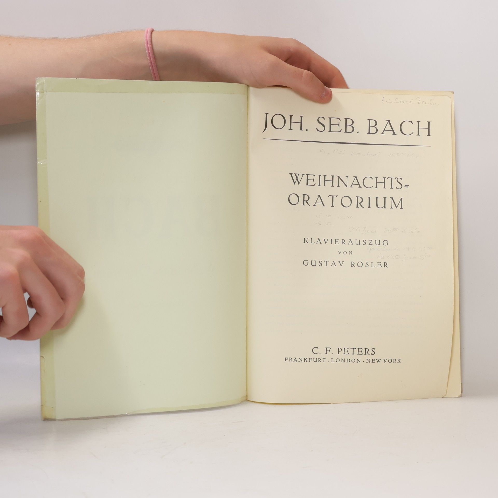 Collectif d'auteurs Bach. Weihnachts-Oratorium