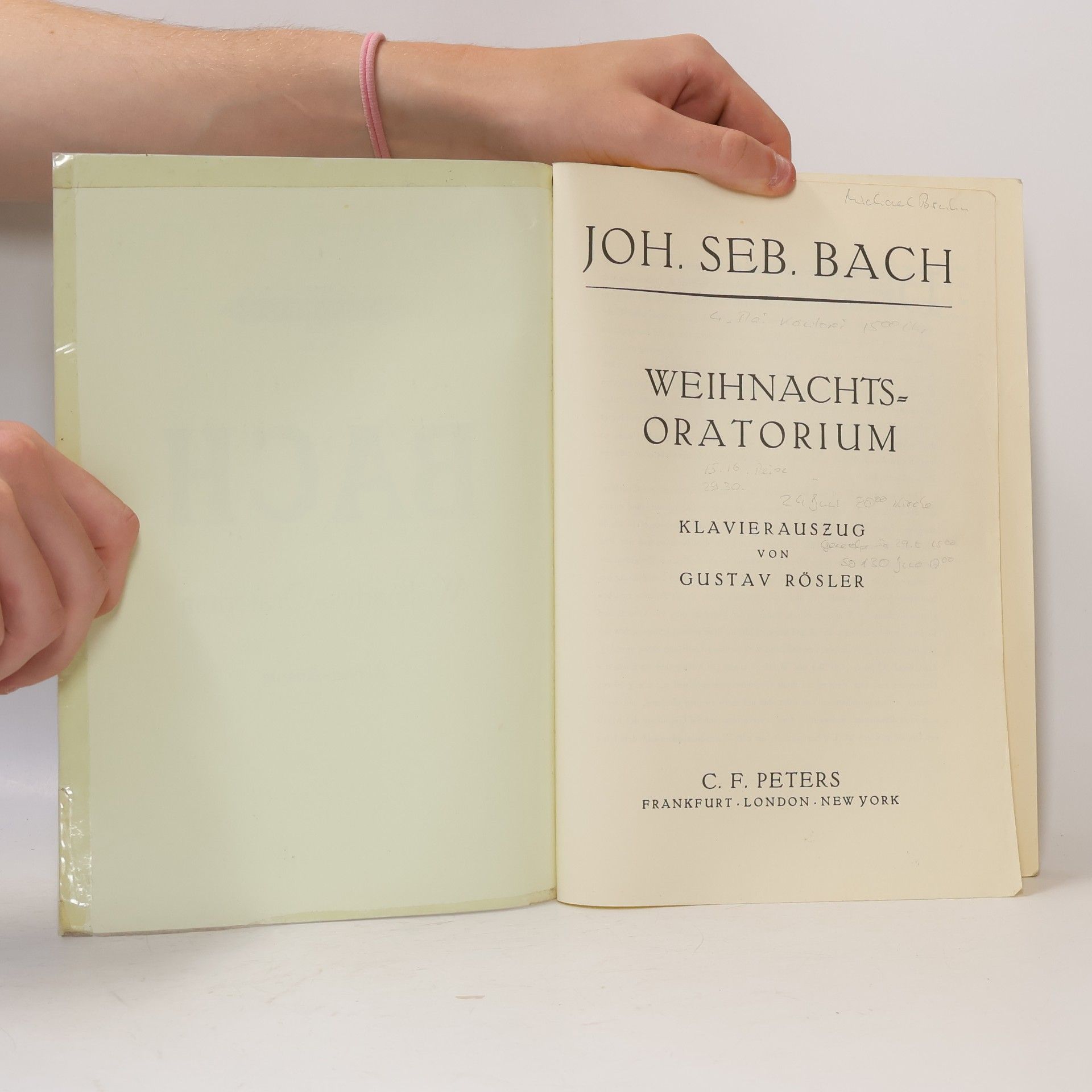 Collectif d'auteurs Bach. Weihnachts-Oratorium