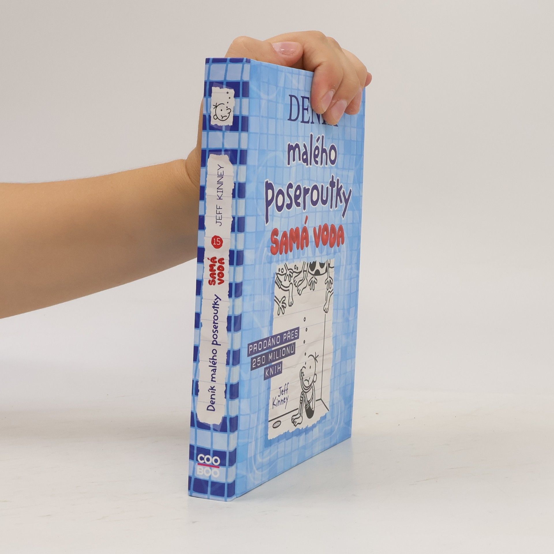 Jeff Kinney Deník malého poseroutky 15. Samá voda