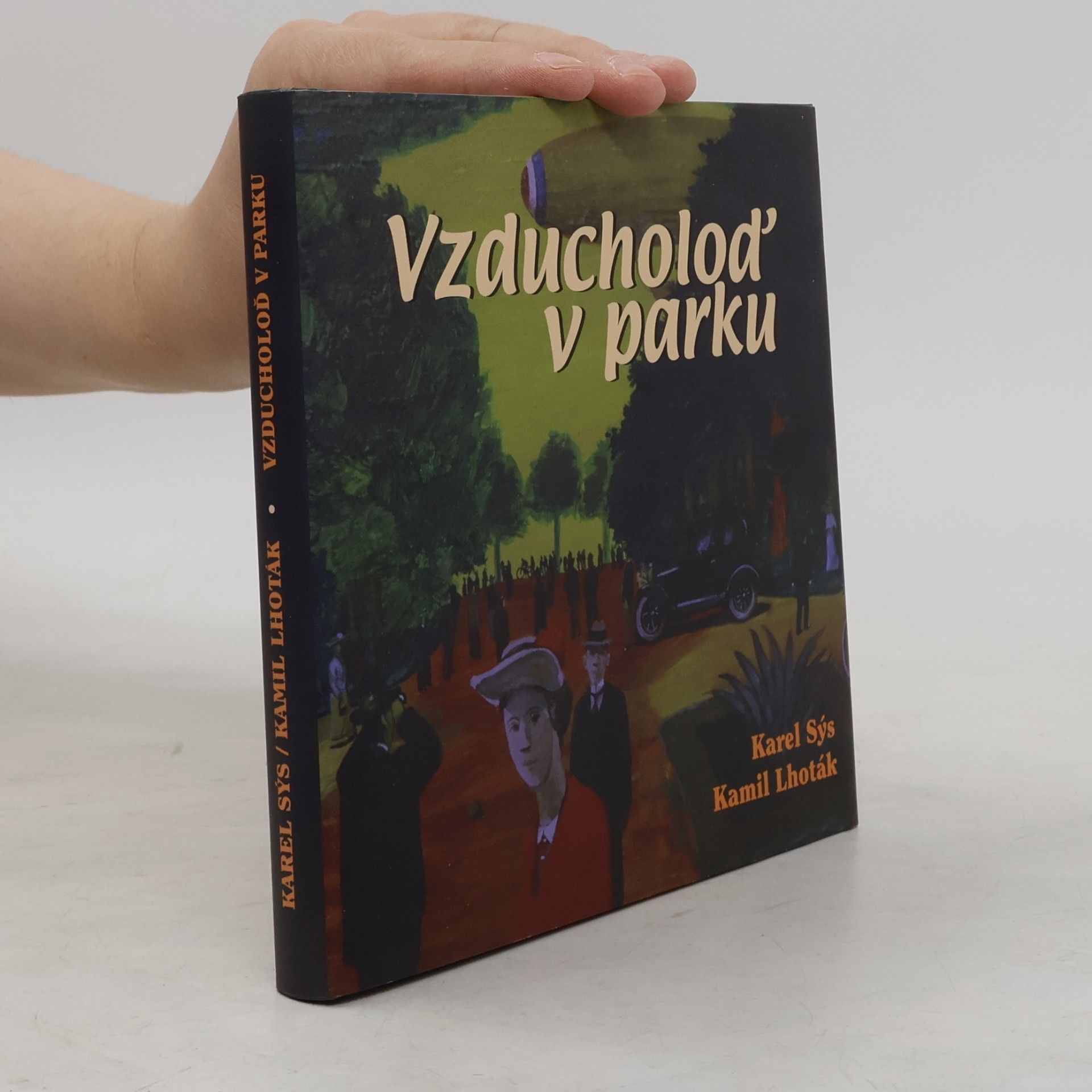 Karel Sýs Vzducholoď v parku