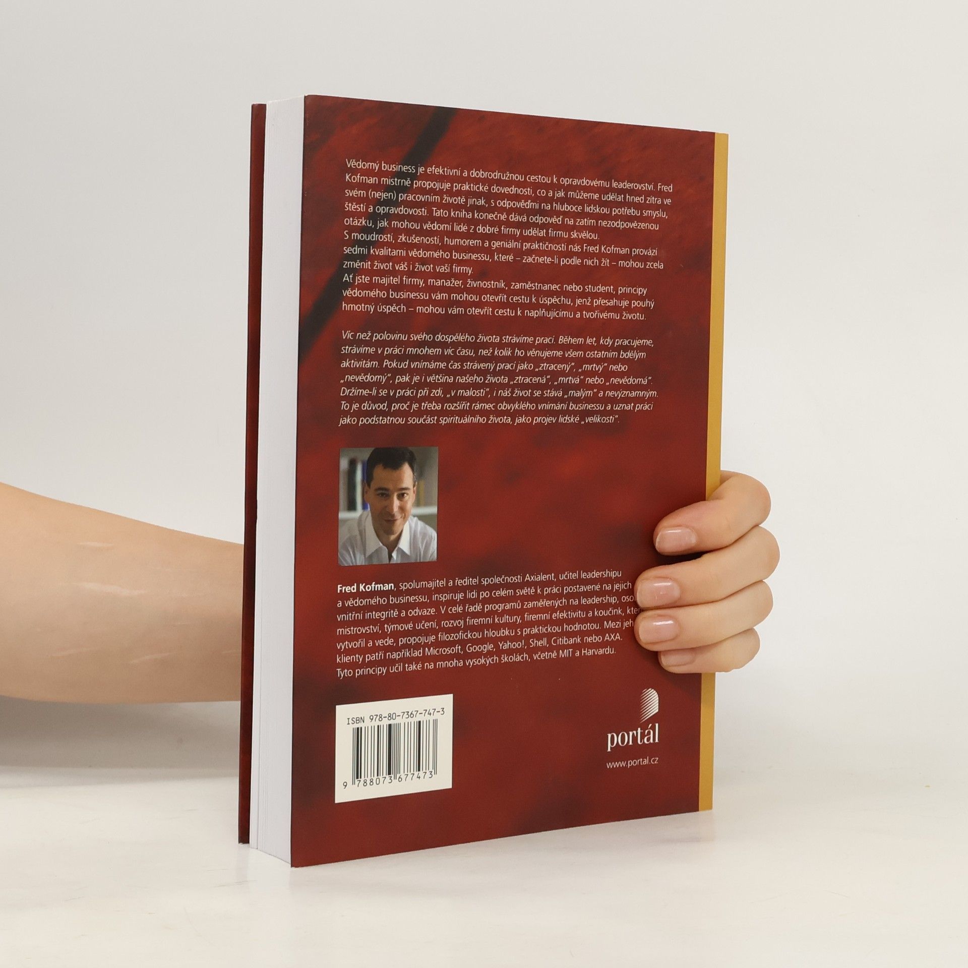 Fred Kofman Vědomý business: Integrita, úspěch a štěstí