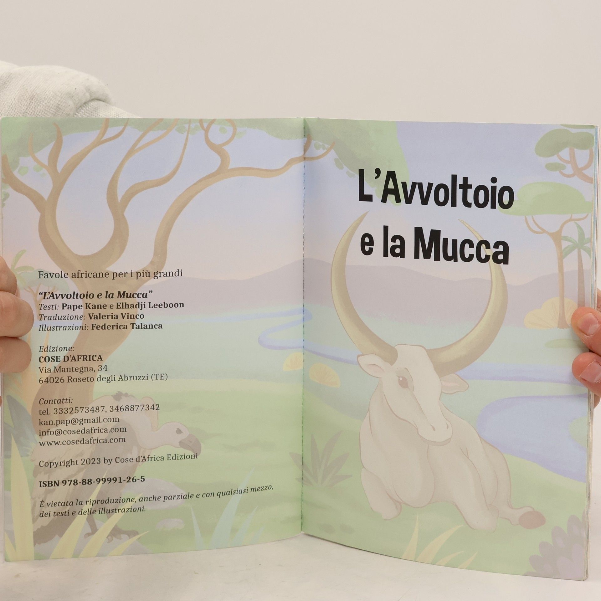 Pape Kane L'Avvoltoio e la Mucca