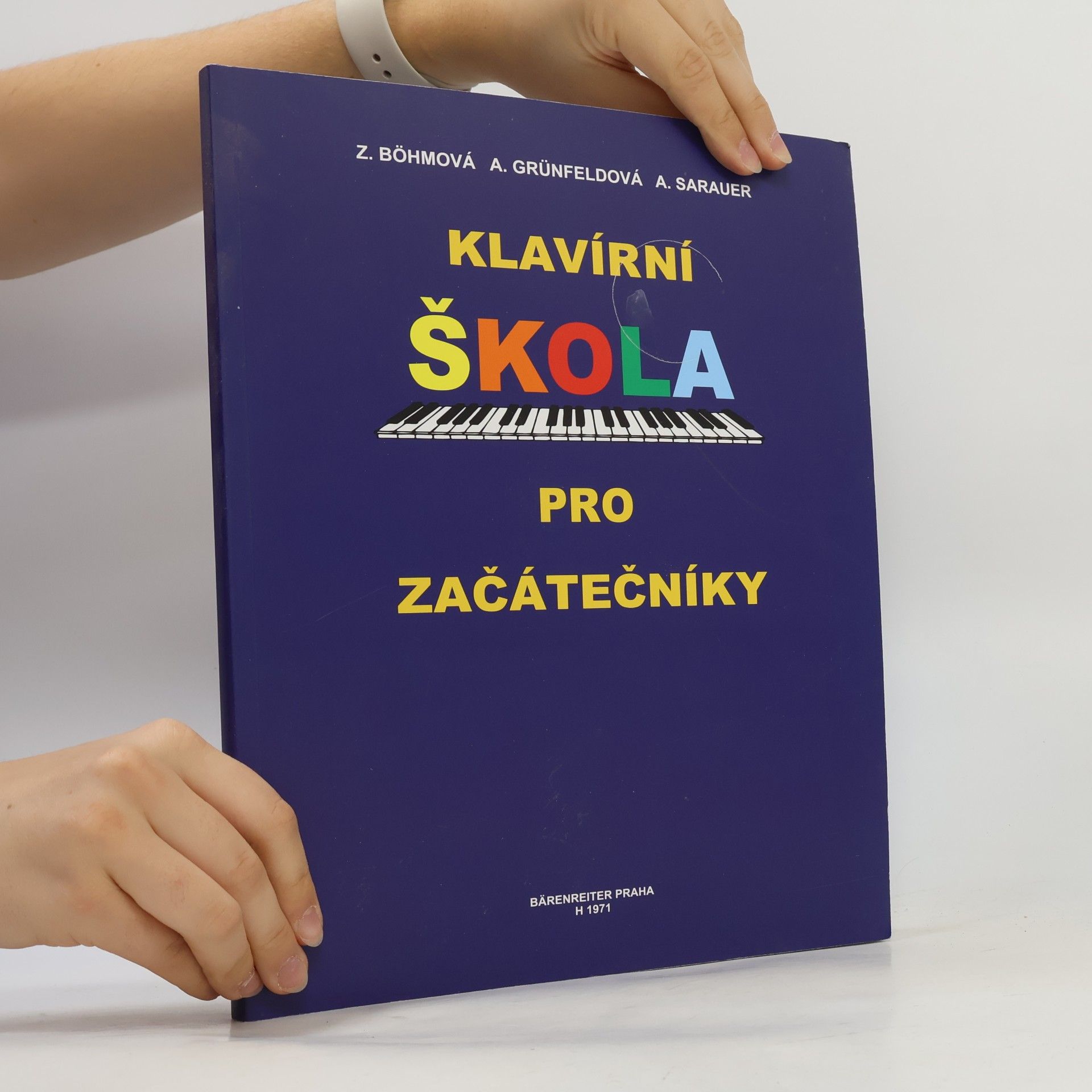 Zdeňka Bohmová Klavírní škola pro začátečníky