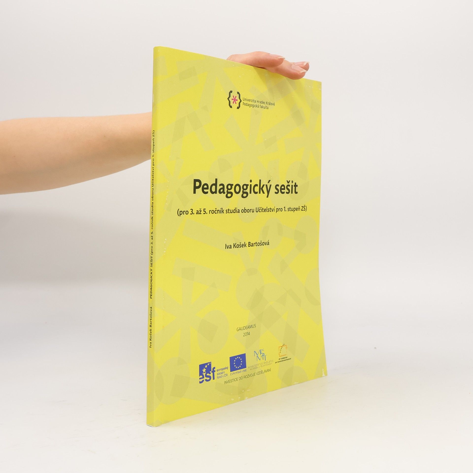Autorenkollektiv Pedagogický sešit : (pro 3. až 5. ročník studia oboru Učitelství pro 1. stupeň ZŠ)