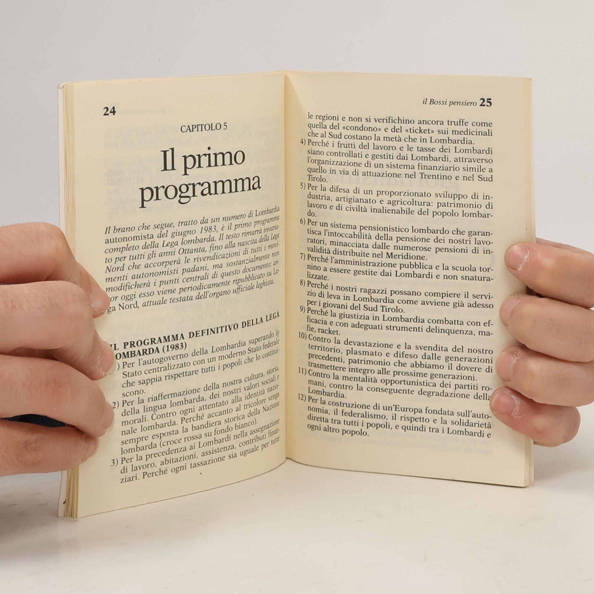 Collectif d'auteurs Il Bossi pensiero (1979–1993)