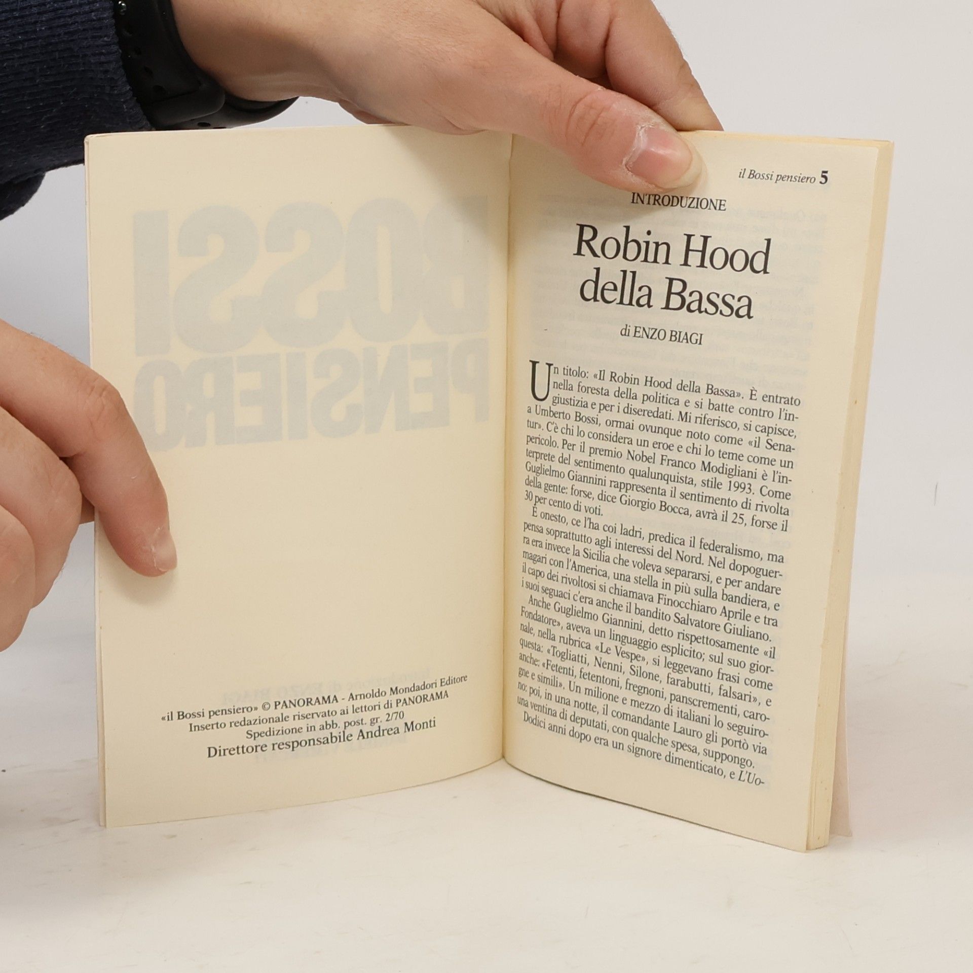 Collectif d'auteurs Il Bossi pensiero (1979–1993)