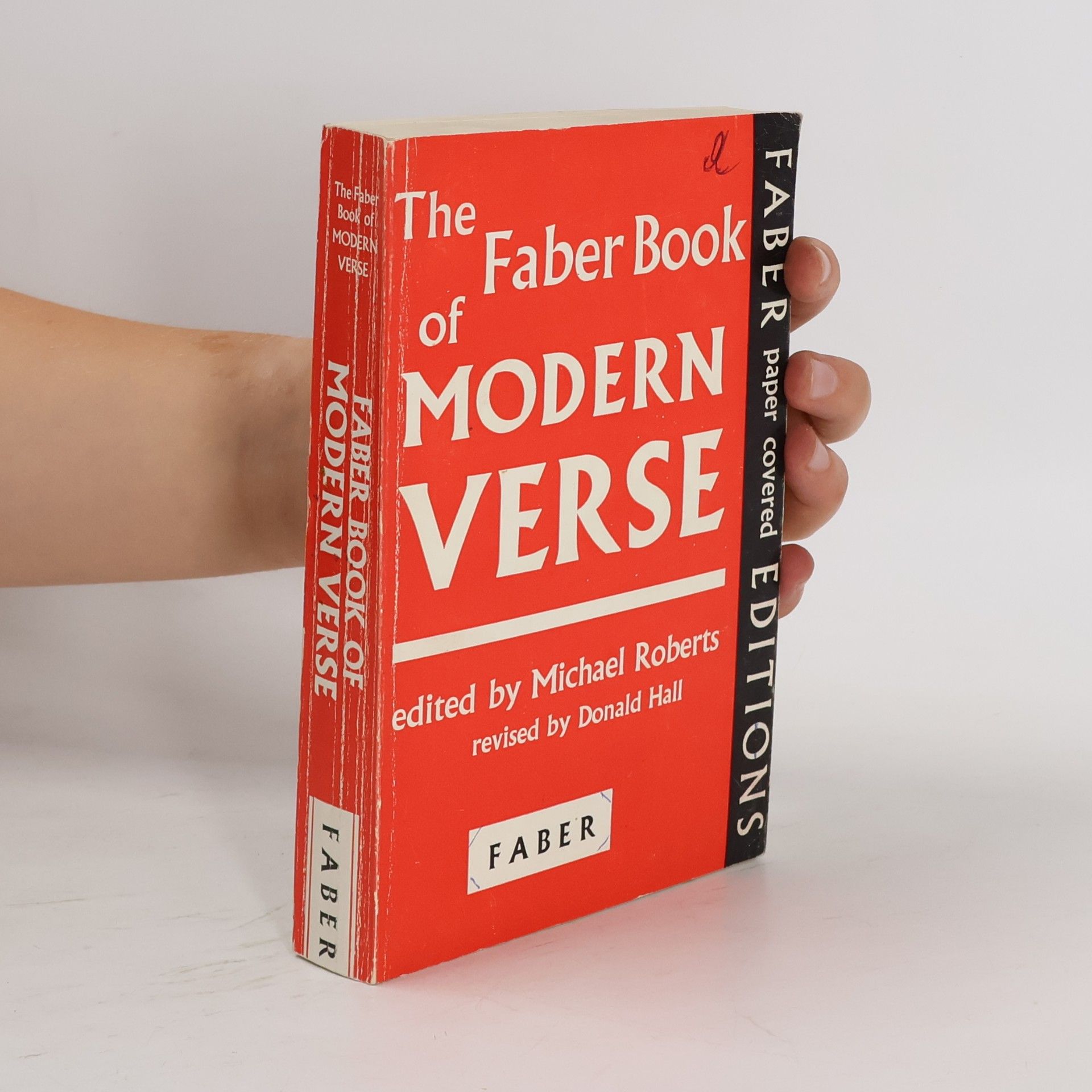 Michael J. Roberts Faber Book of Modern Verse