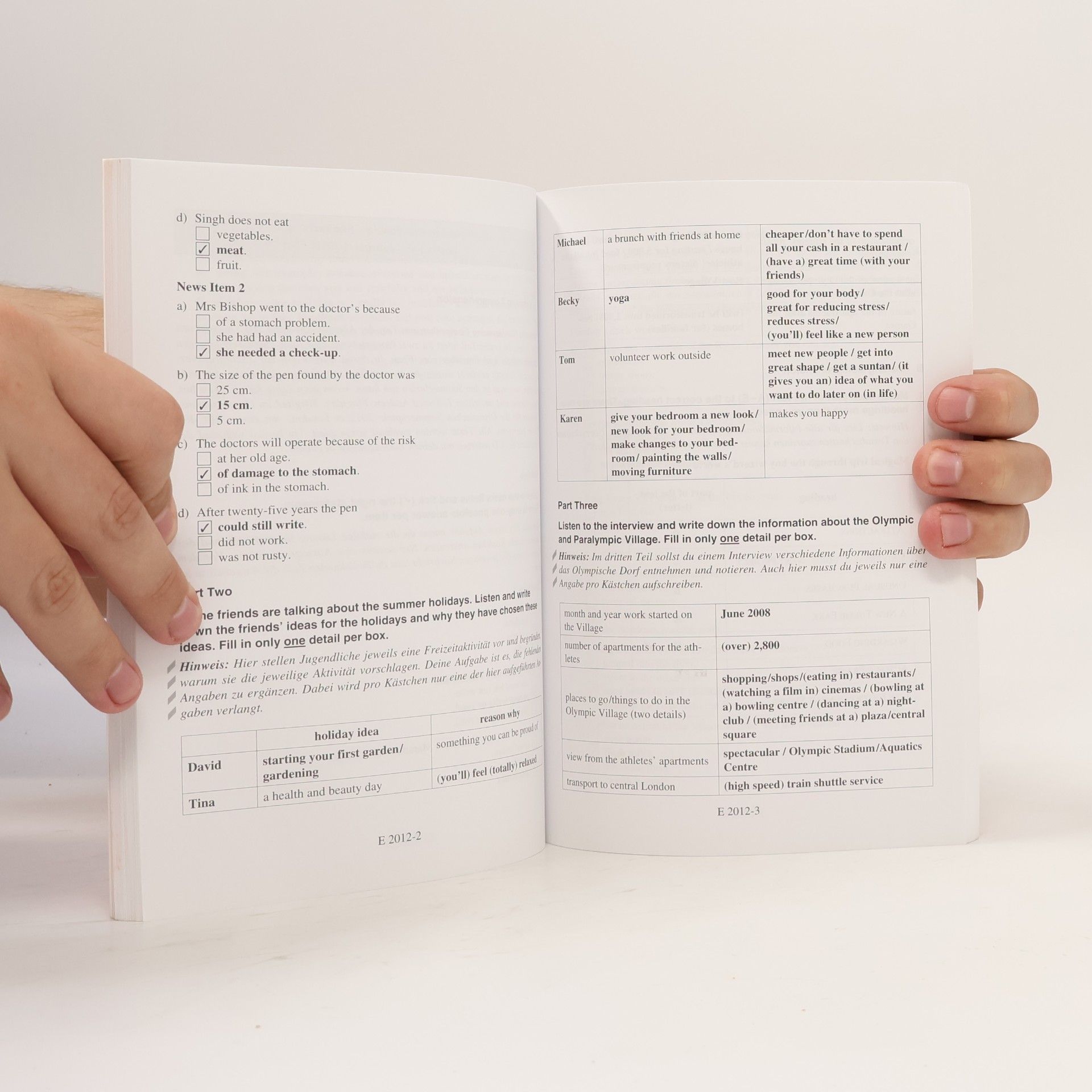STARK Lösungen zu Original-Prüfungen und Training Realschule - Englisch - Hessen