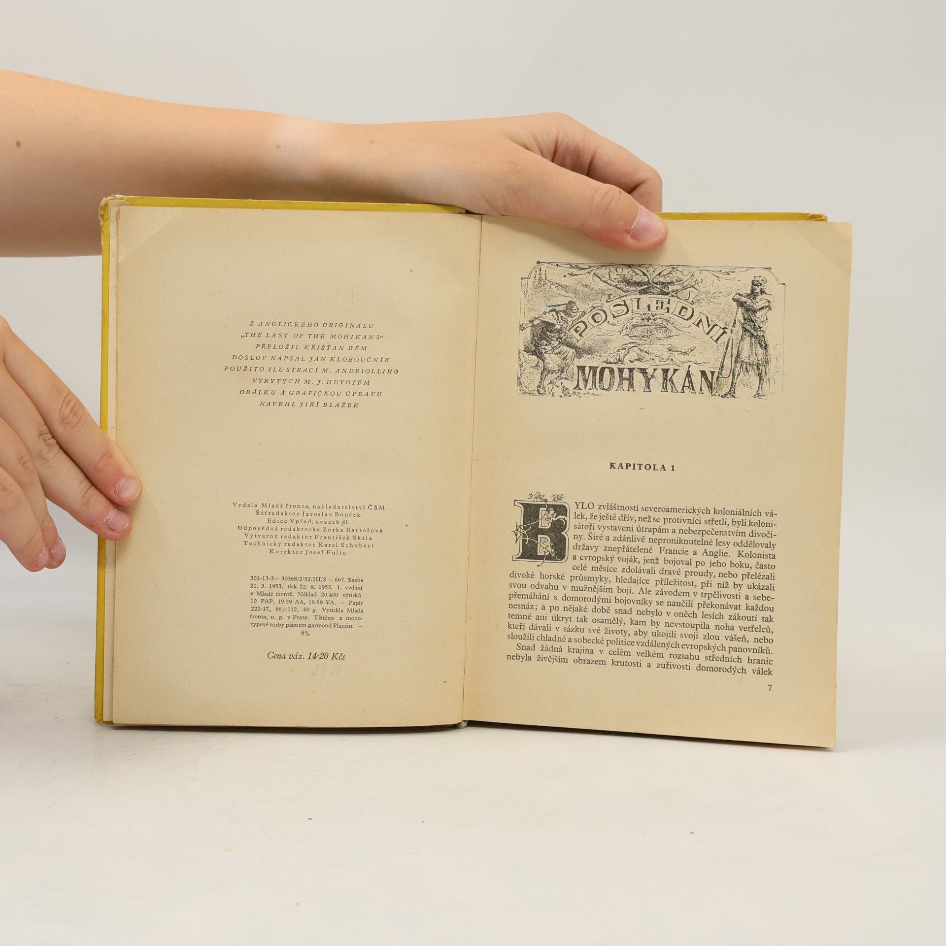 James Fenimore Cooper Poslední Mohykán
