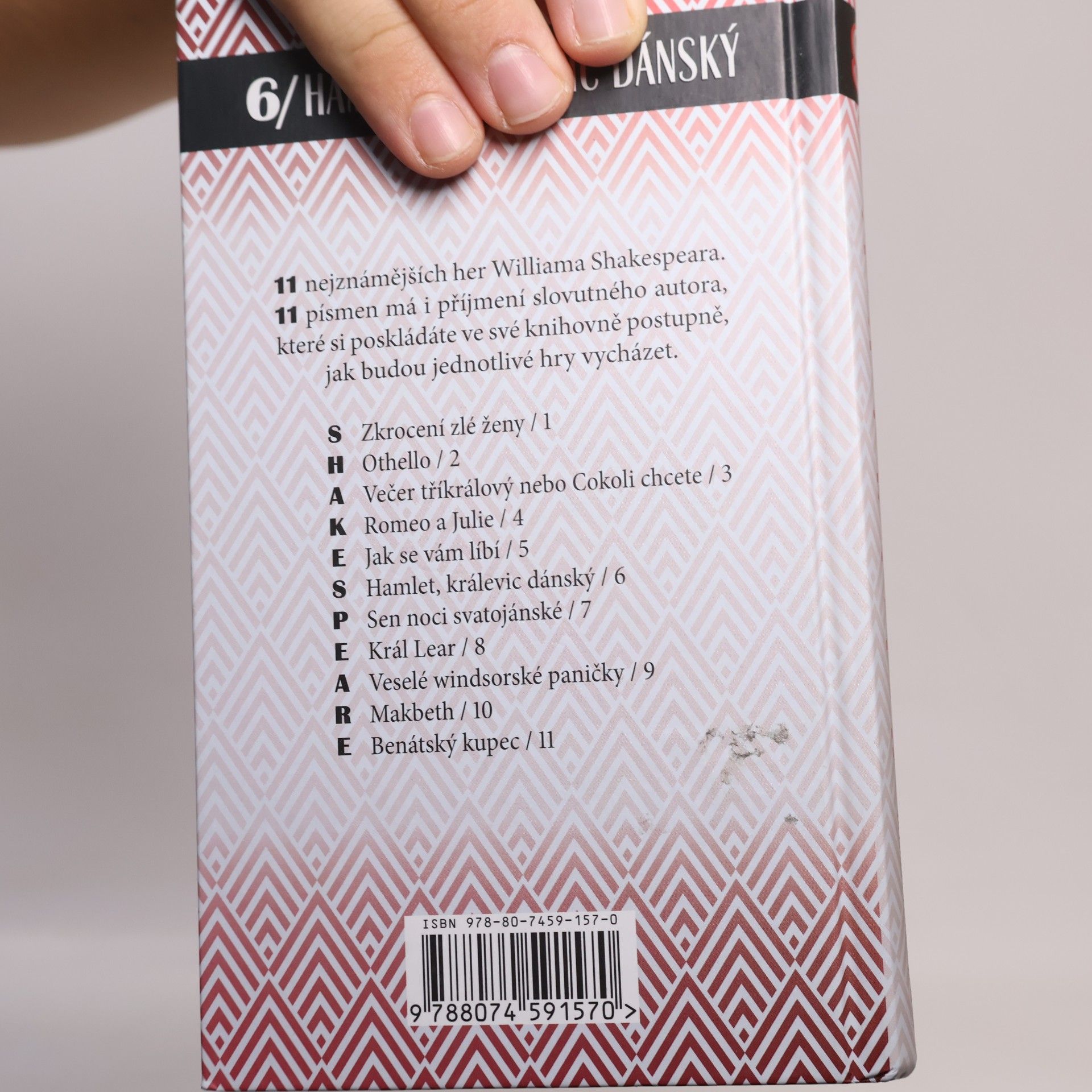 William Shakespeare Hamlet, králevic dánský