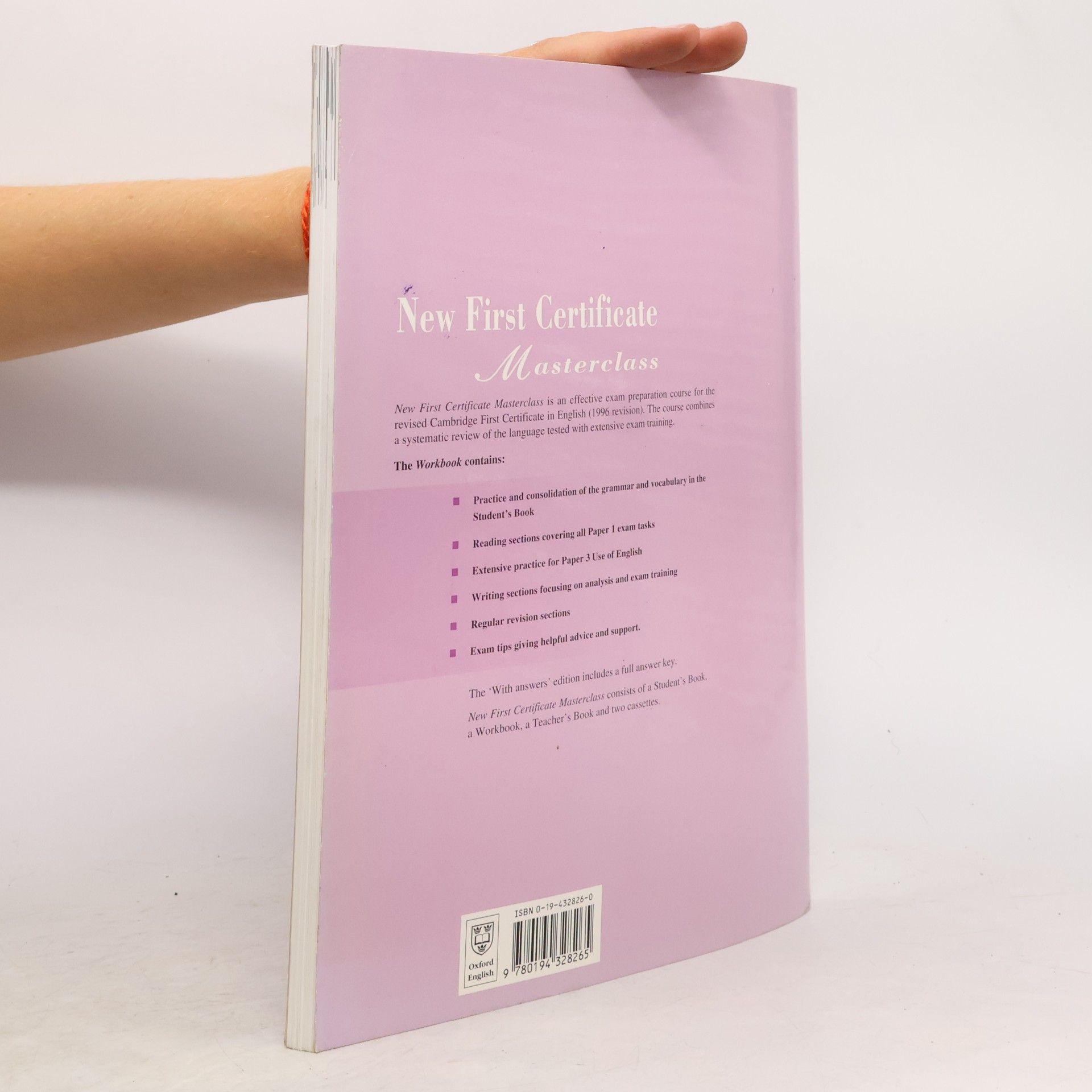 Simon Haines New first certificate masterclass : workbook with answers