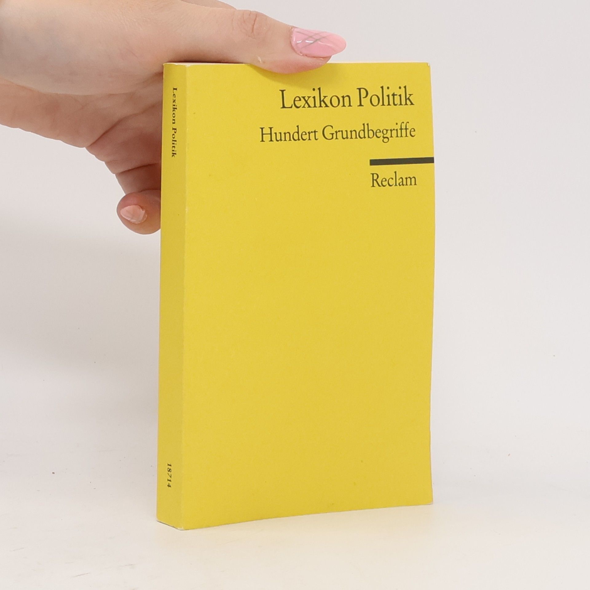 Dieter Fuchs Reclams Universal-Bibliothek: Lexikon Politik