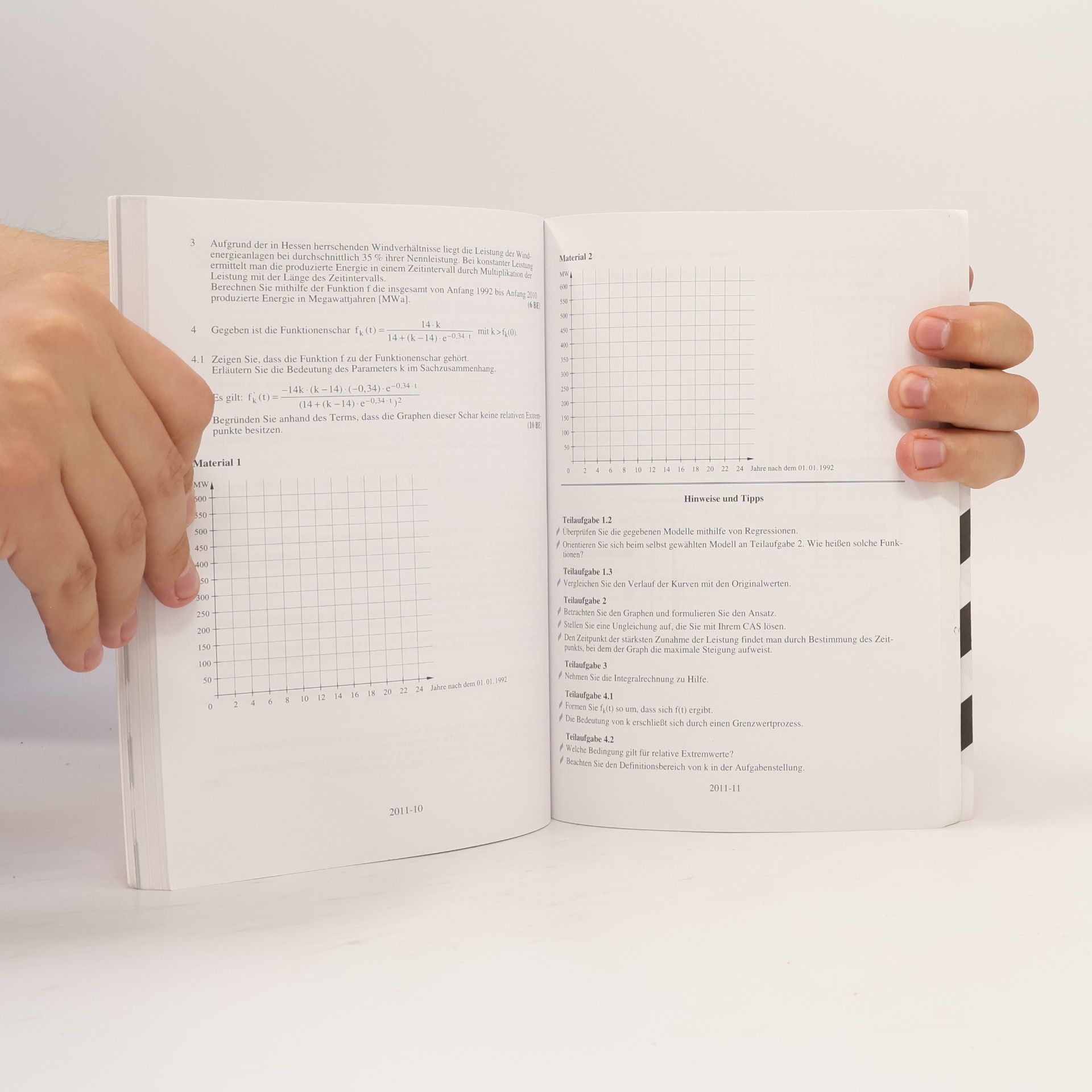 Viola Dengler Abitur-Prüfungsaufgaben Gymnasium Hessen / Mathematik Leistungskurs 2013 mit CD-ROM