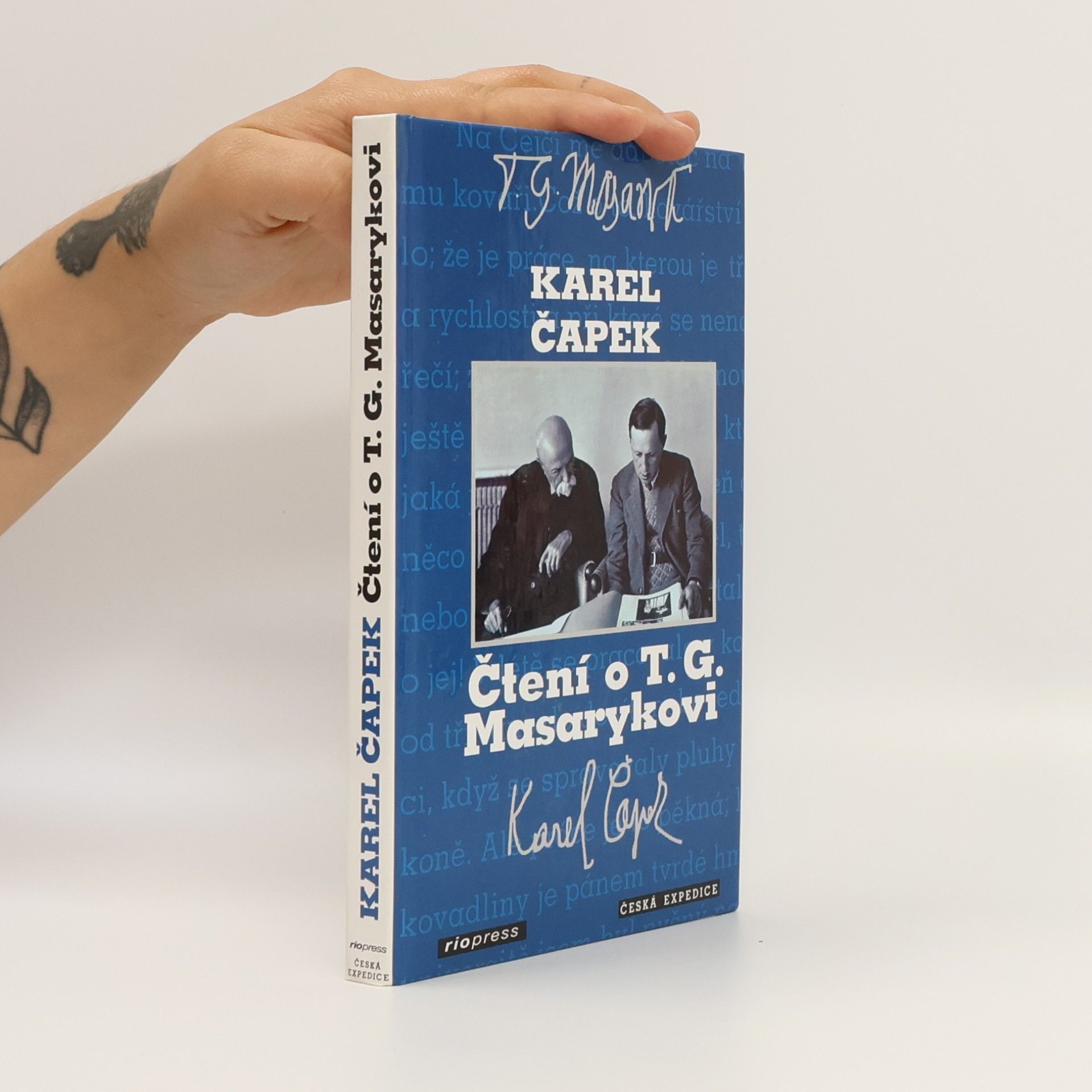 Karel Čapek Čtení o T.G. Masarykovi