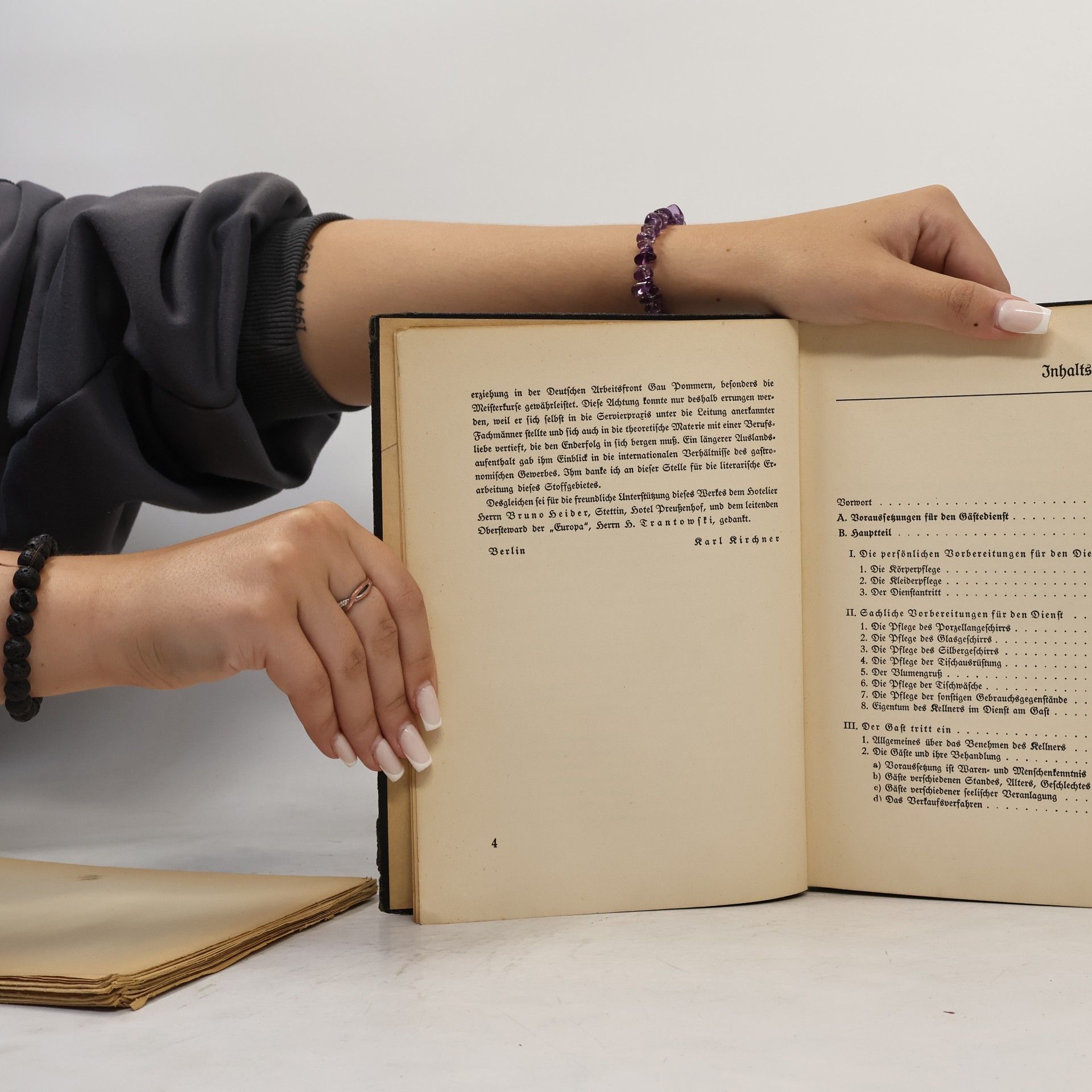 Karl Kirchner Lehrbuch der Servier-Draxis. Der Dienst am Gast