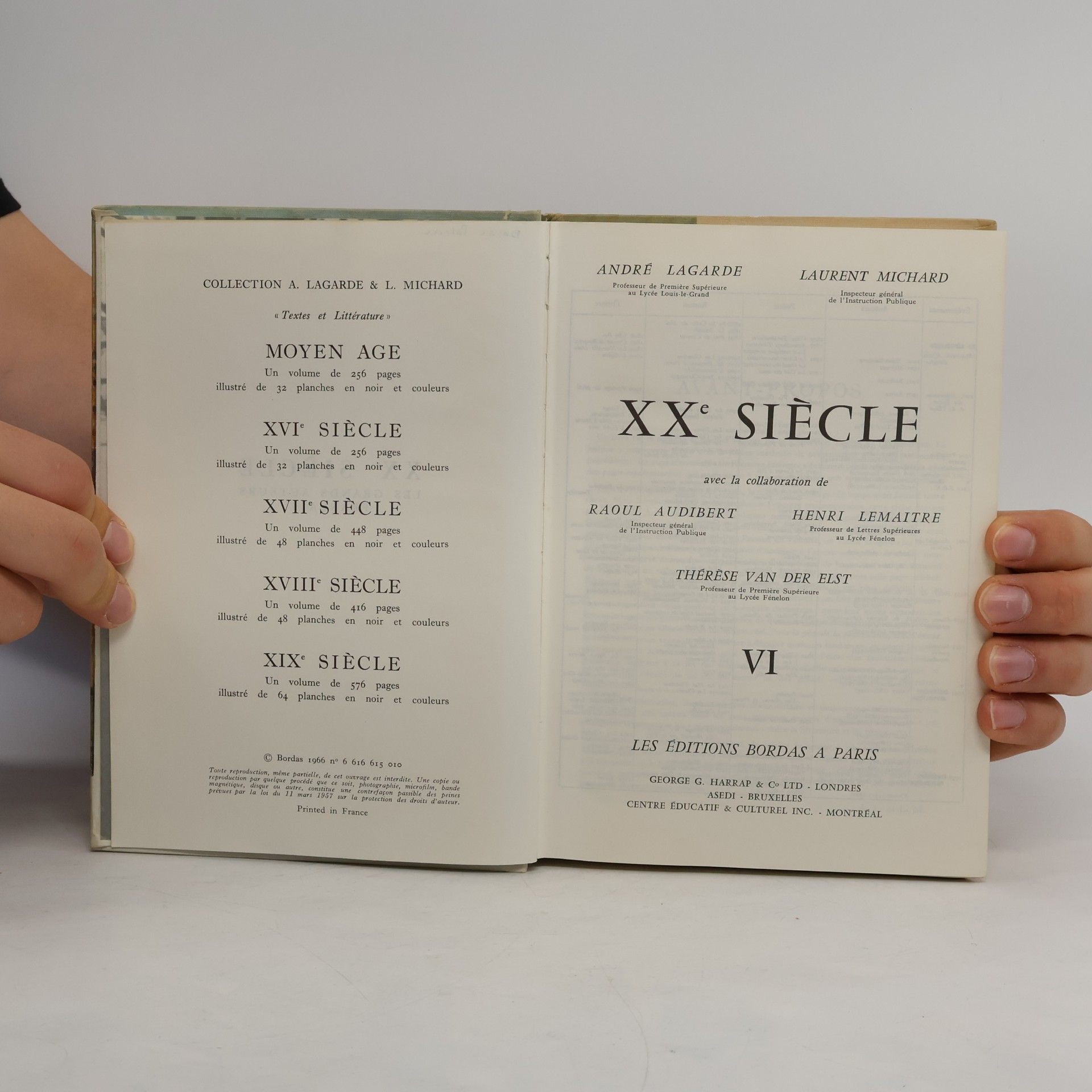 André Lagarde XXe Siécle VI