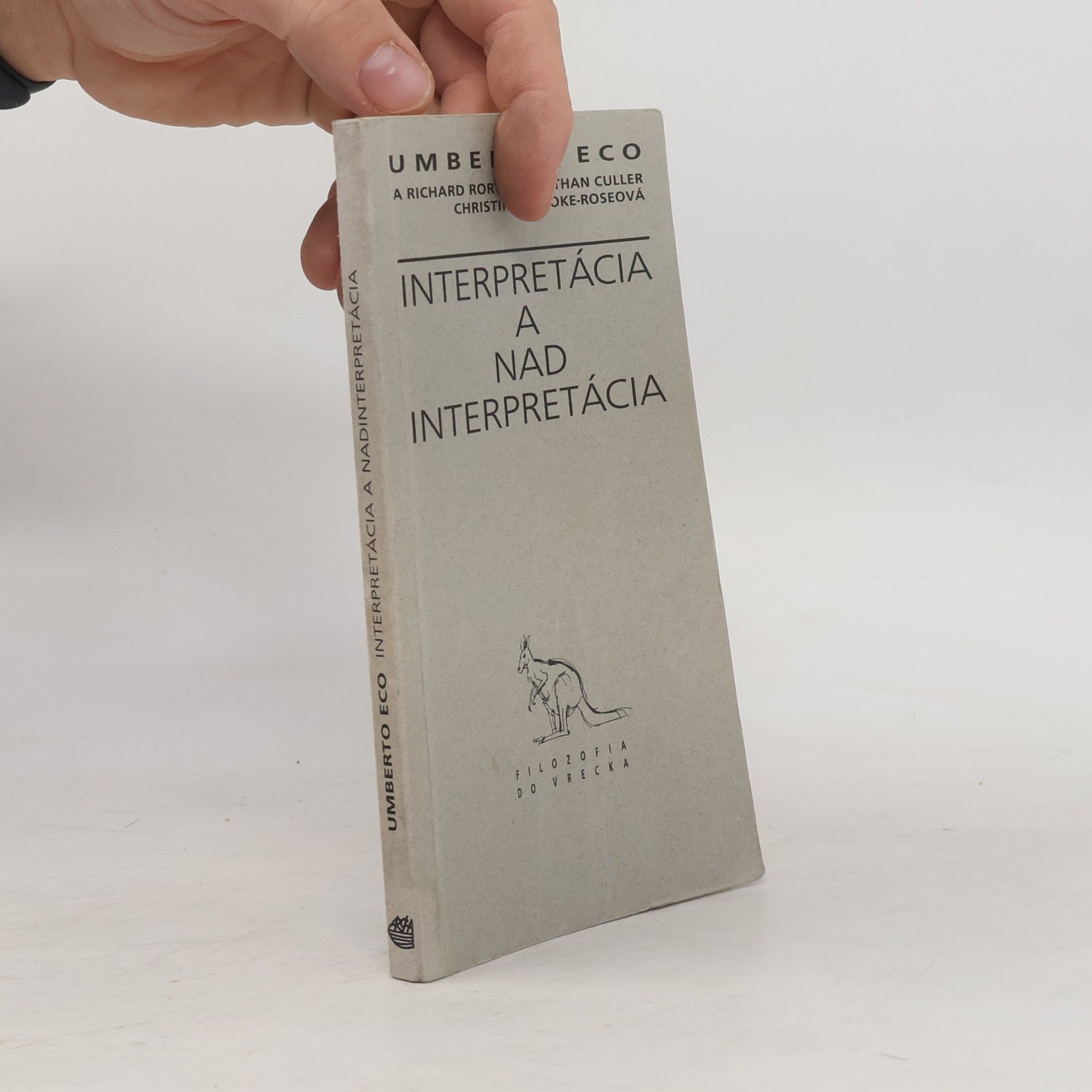 Umberto Eco Interpretácia a nadinterpretácia