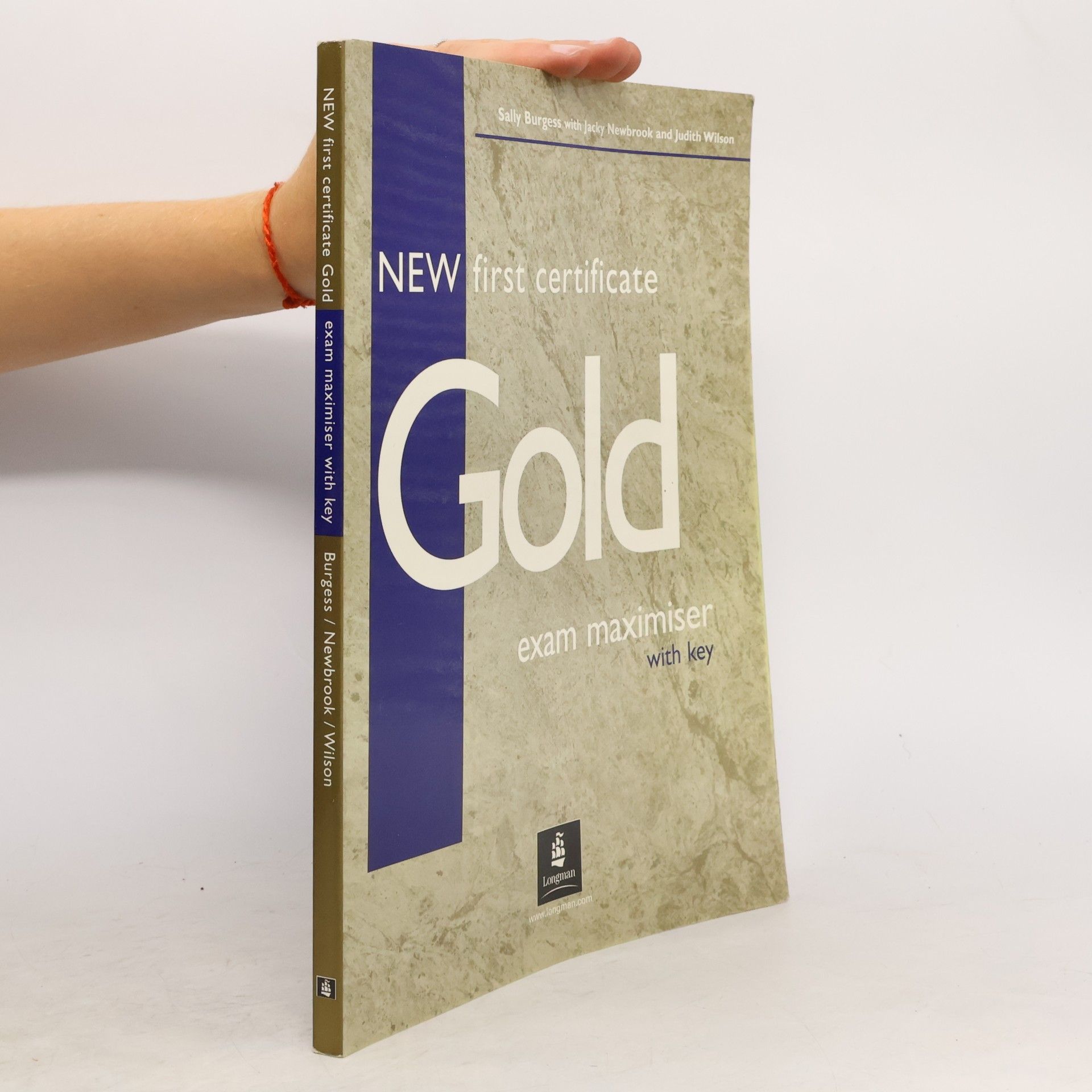 Sally Burgess New first certificate. Gold exam maximiser