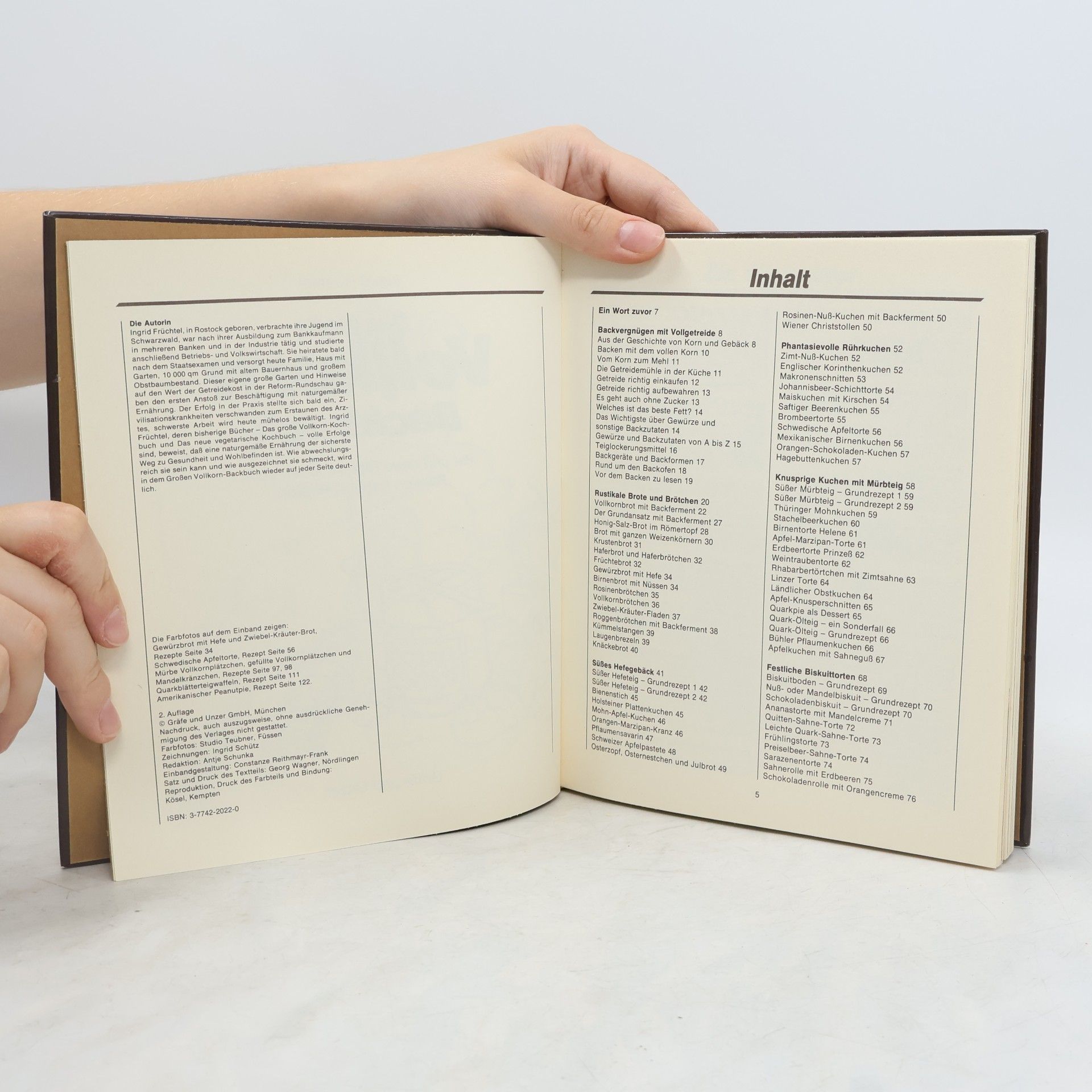 Ingrid Früchtel Das grosse Vollkorn Backbuch
