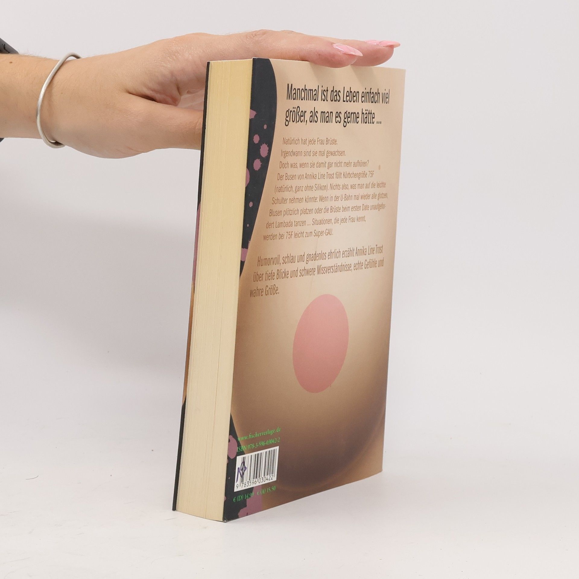 Annika Line Trost 75F - ein Buch über wahre Größe