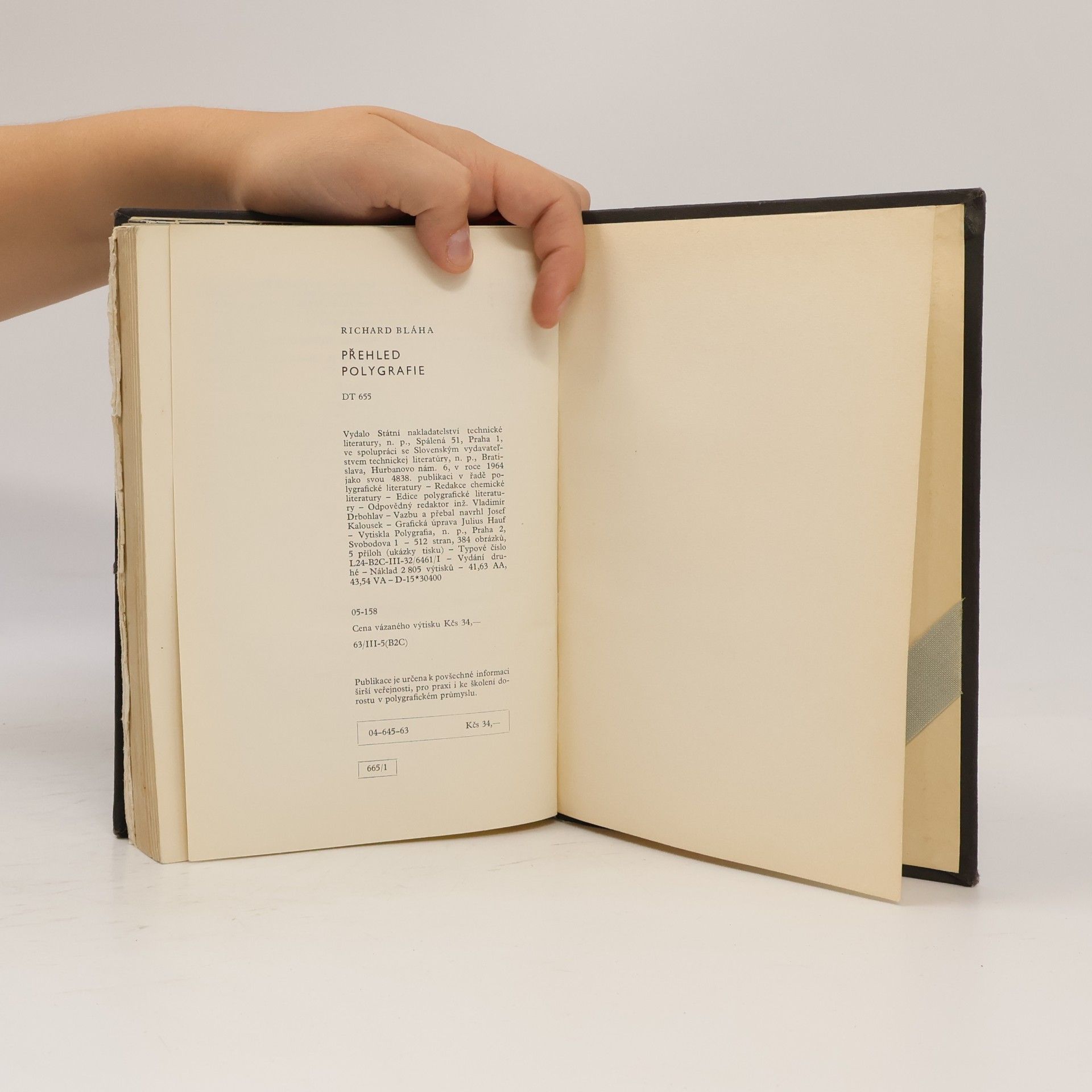 Richard Bláha Přehledy polygrafie