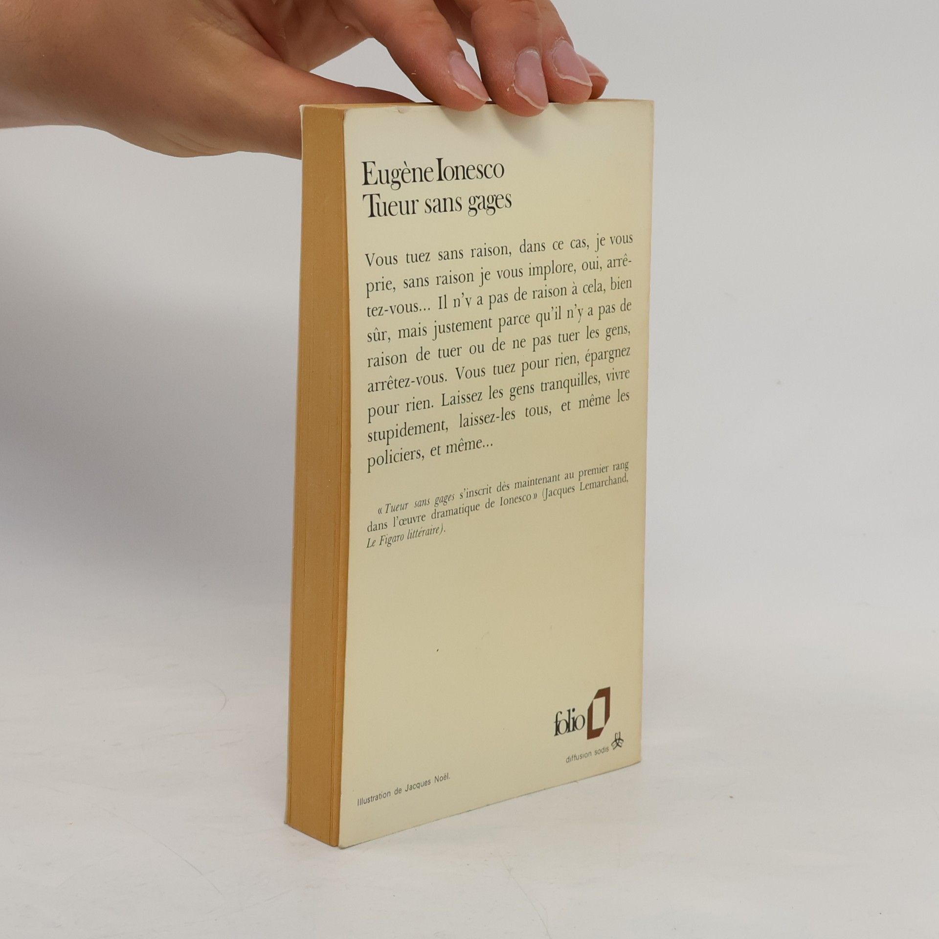 Eugène Ionesco Tueur sans gages