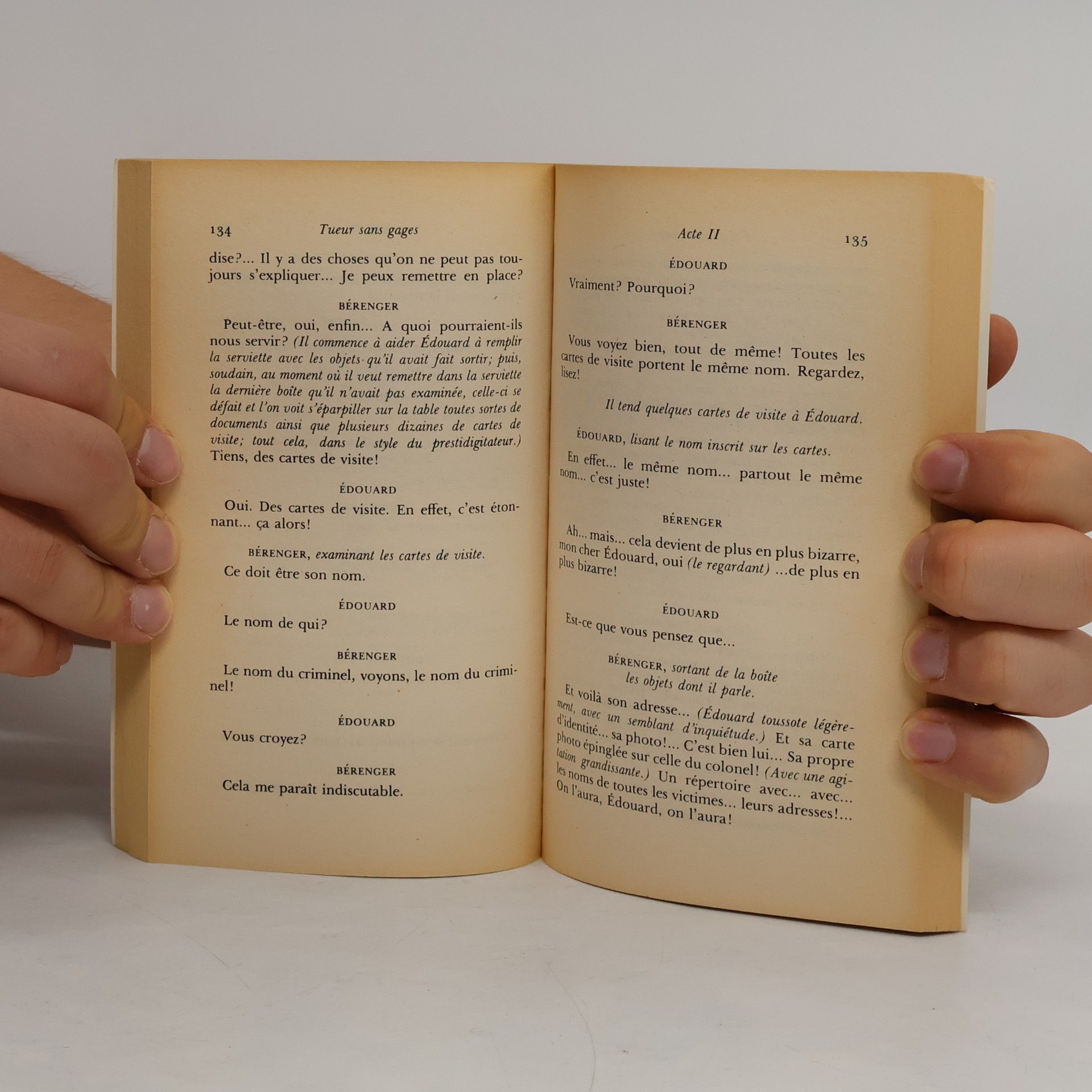 Eugène Ionesco Tueur sans gages