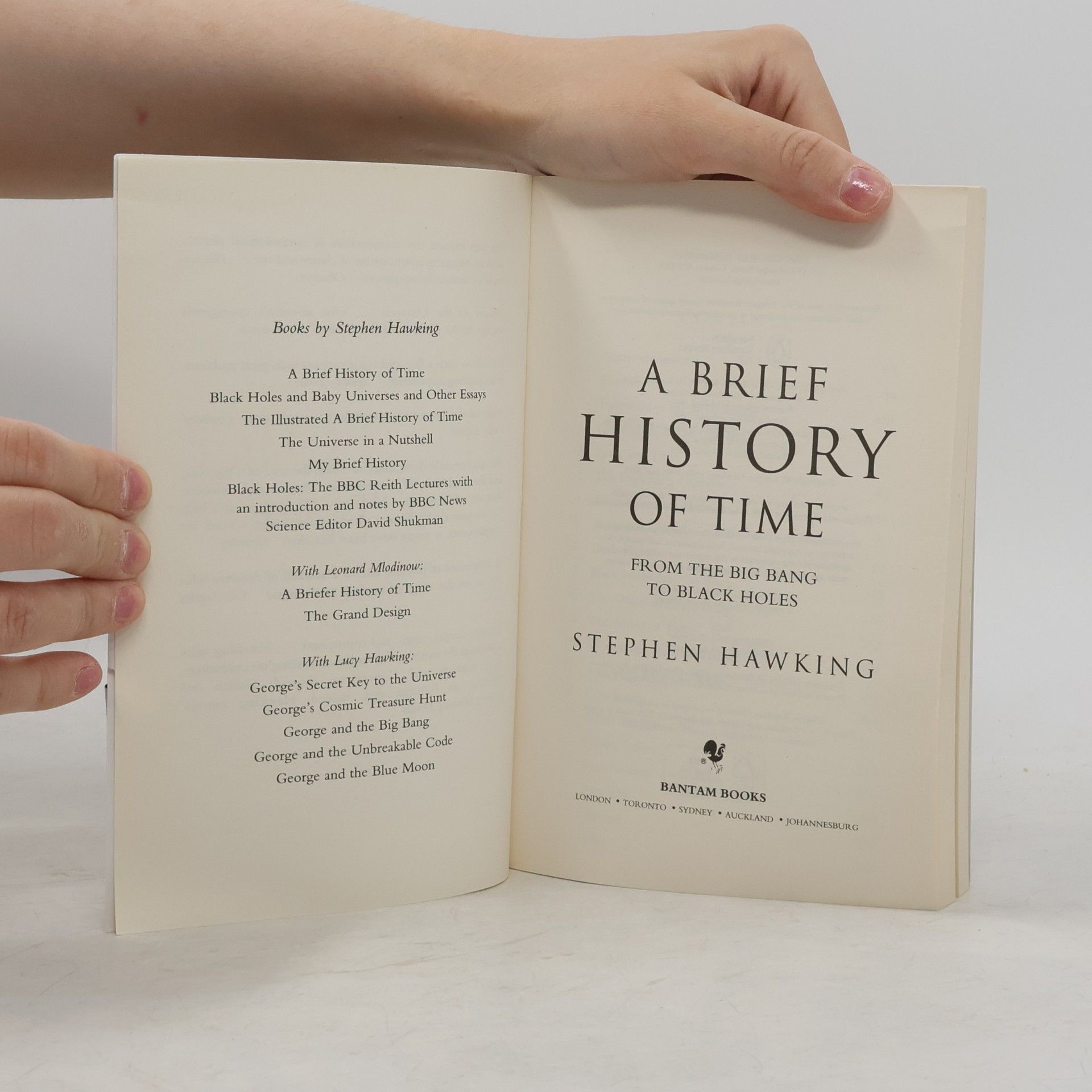 Stephen Hawking A Brief History of Time
