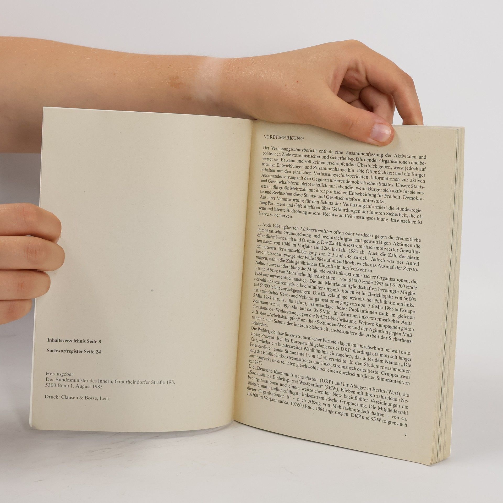 kolektiv Verfassungsschutzbericht 1984